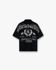 Represent Crest Shirt - Jet Black