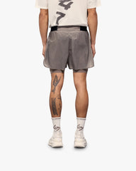 247 Contour 2-In-1 Run Shorts - Pebble