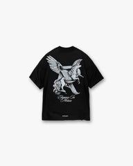 Elegance In Motion T-Shirt - Jet Black