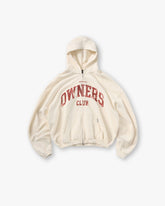 Represent Owners Club Zip Through Hoodie - Buttercream