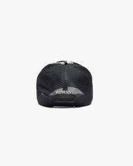 Cowhide Print Cap - Flat White Jet Black