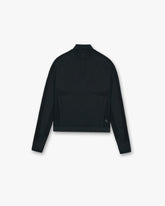 247 Sculpt Seamless Quarter Zip Jacket - Black