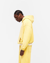 Initial Oversized Hoodie - Canary Yellow