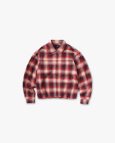 Sunset Flannel - Racing Red