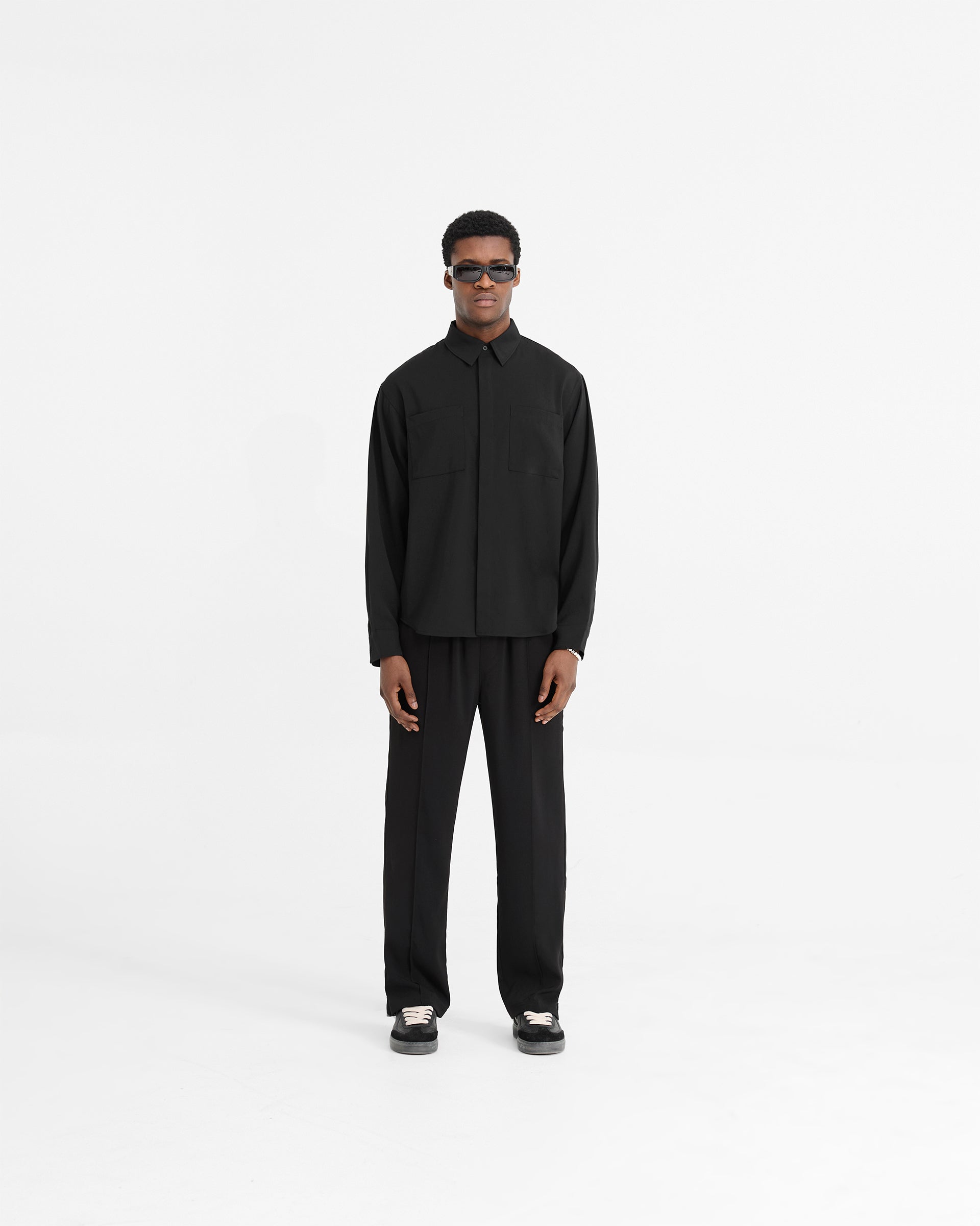 Initial Shirt - Black