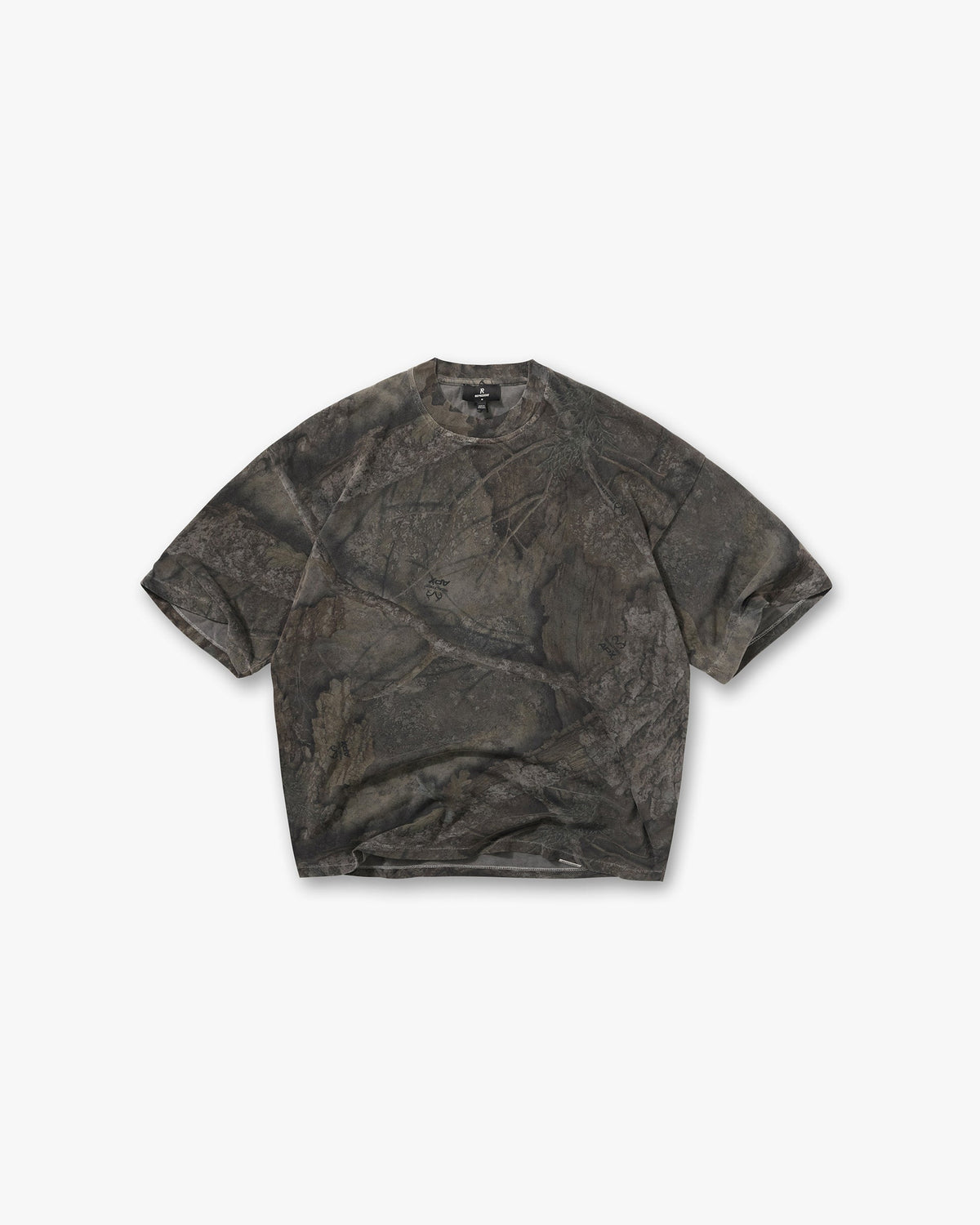Initial Overdye Realtree® Boxy T-Shirt - Overdyed Black