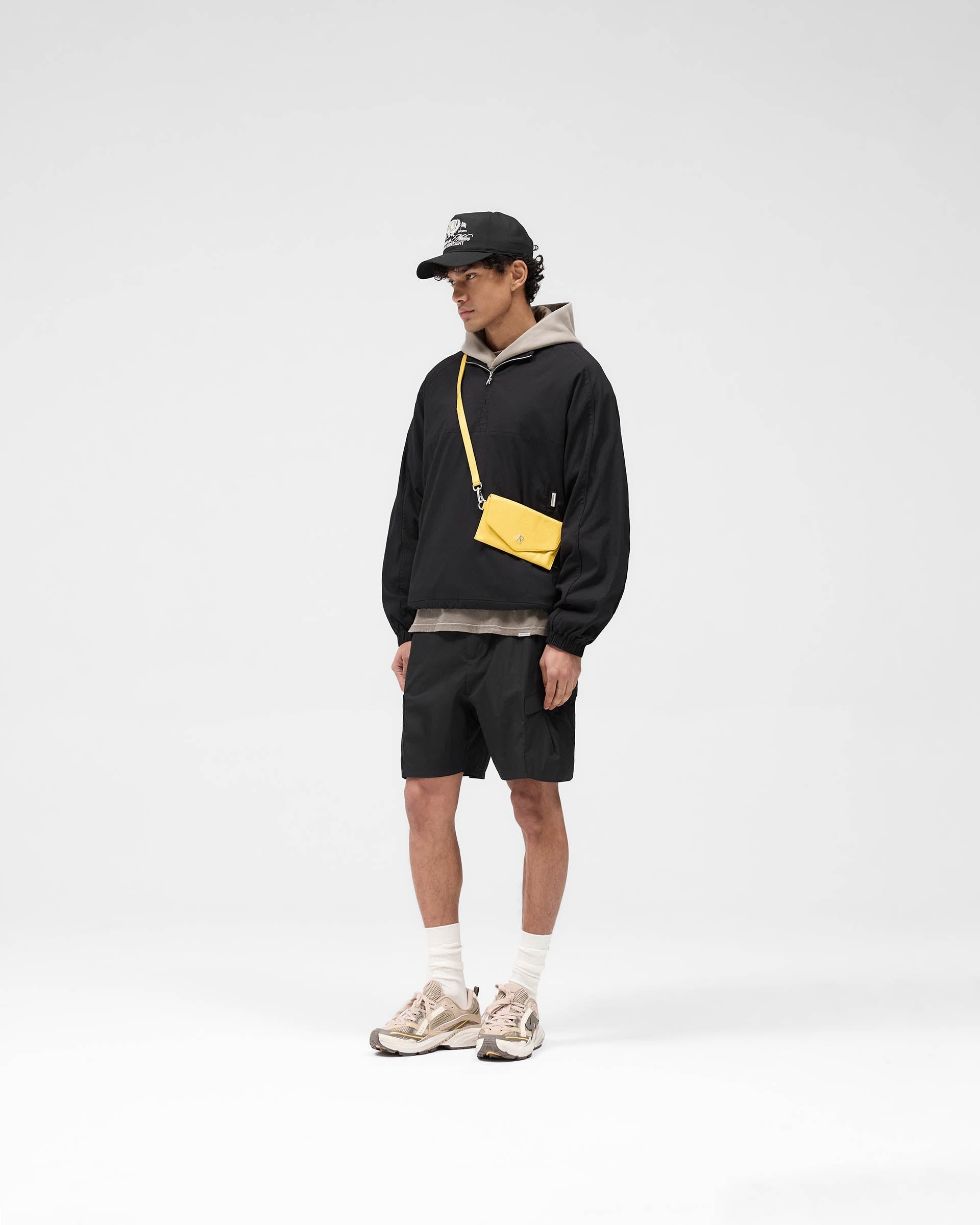 Quarter Zip Jacket - Black