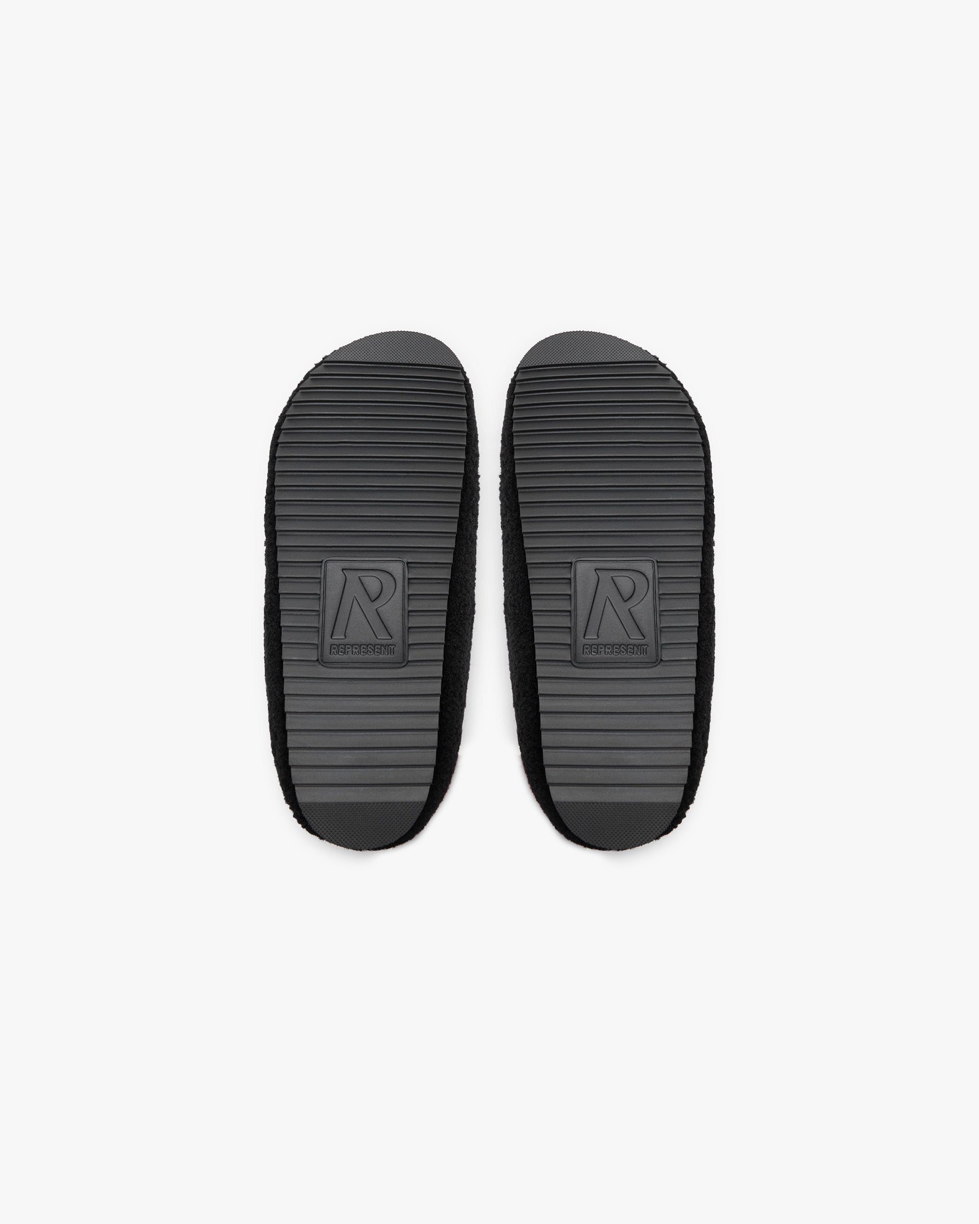 Fluffy Mule - Black