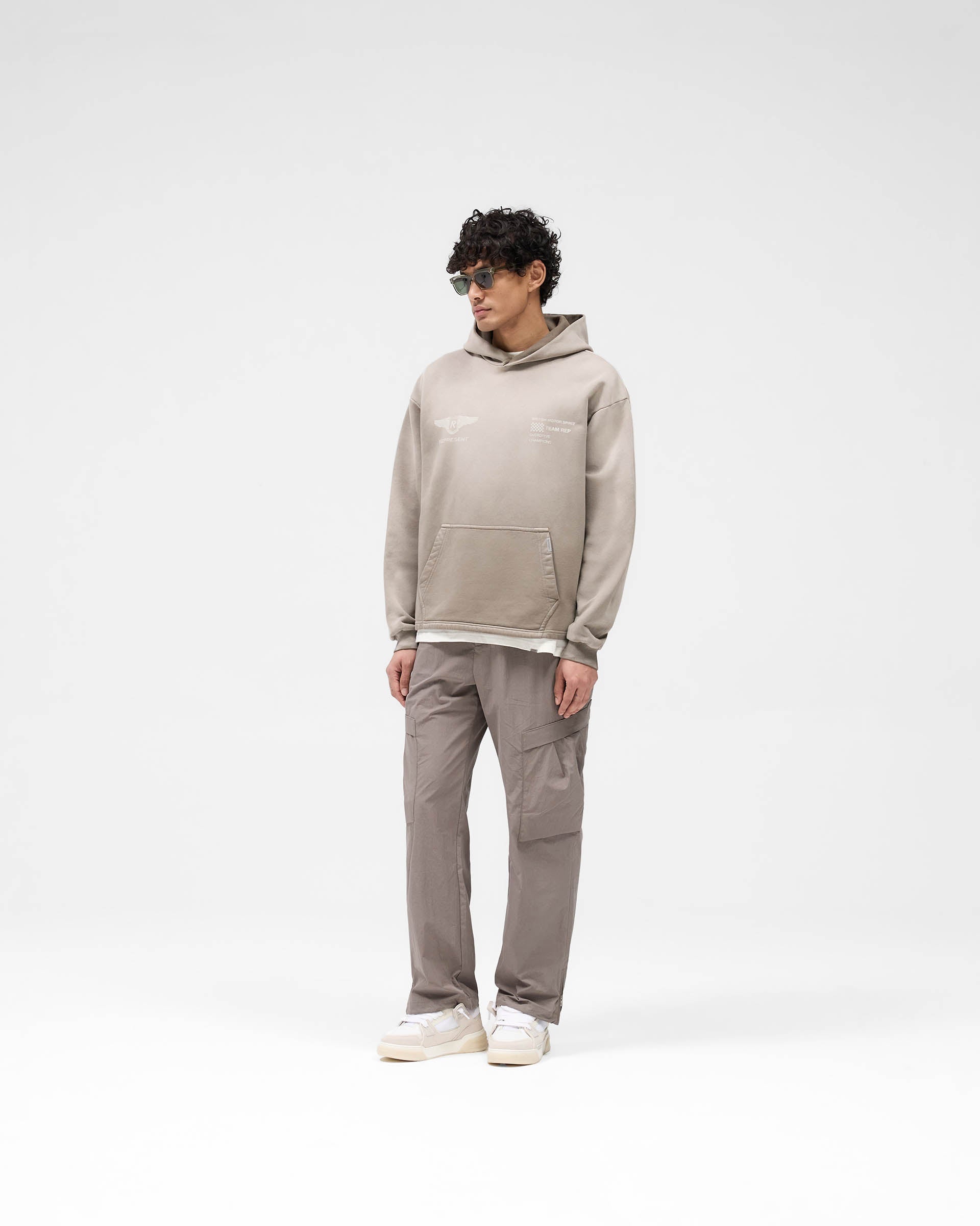 Team Rep Hoodie - Dark Taupe