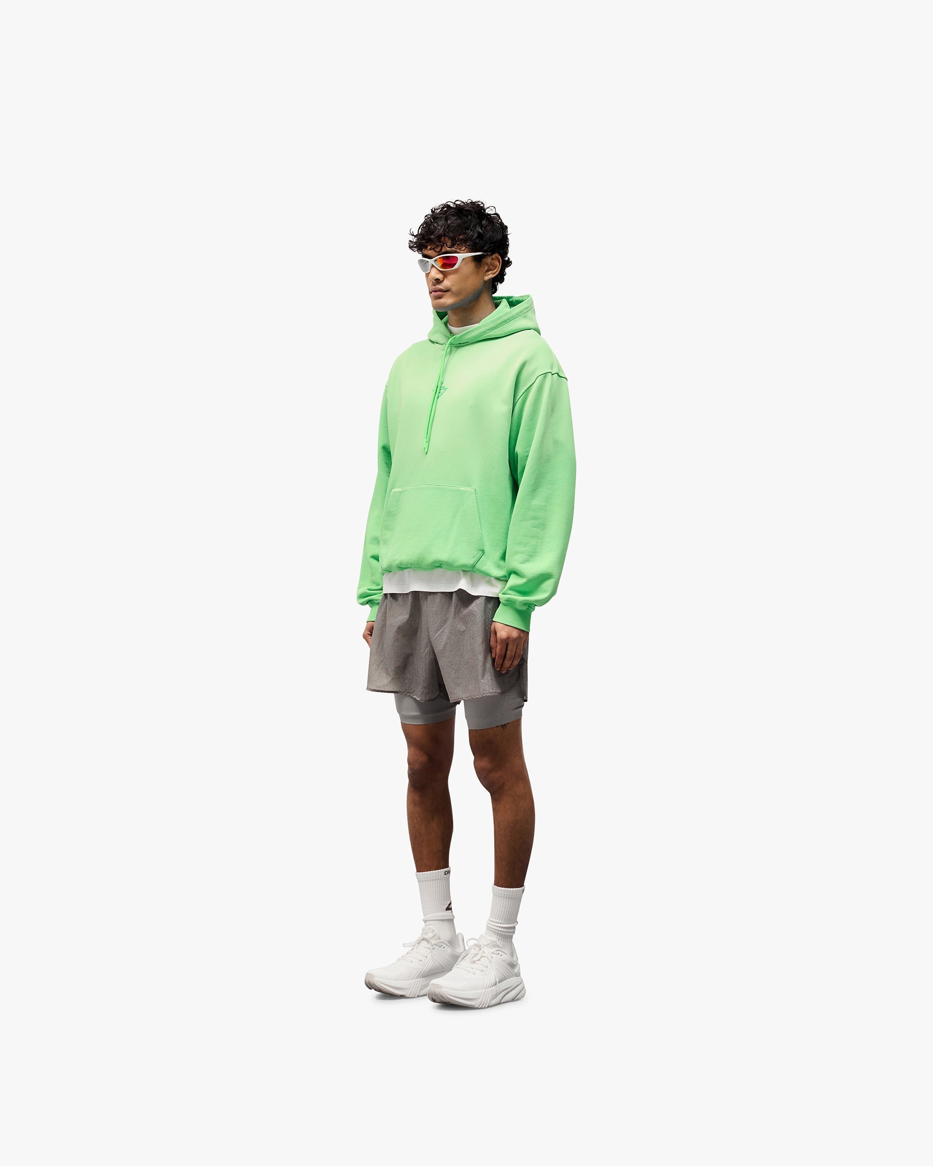 247 Contour 2-In-1 Run Shorts - Titanium