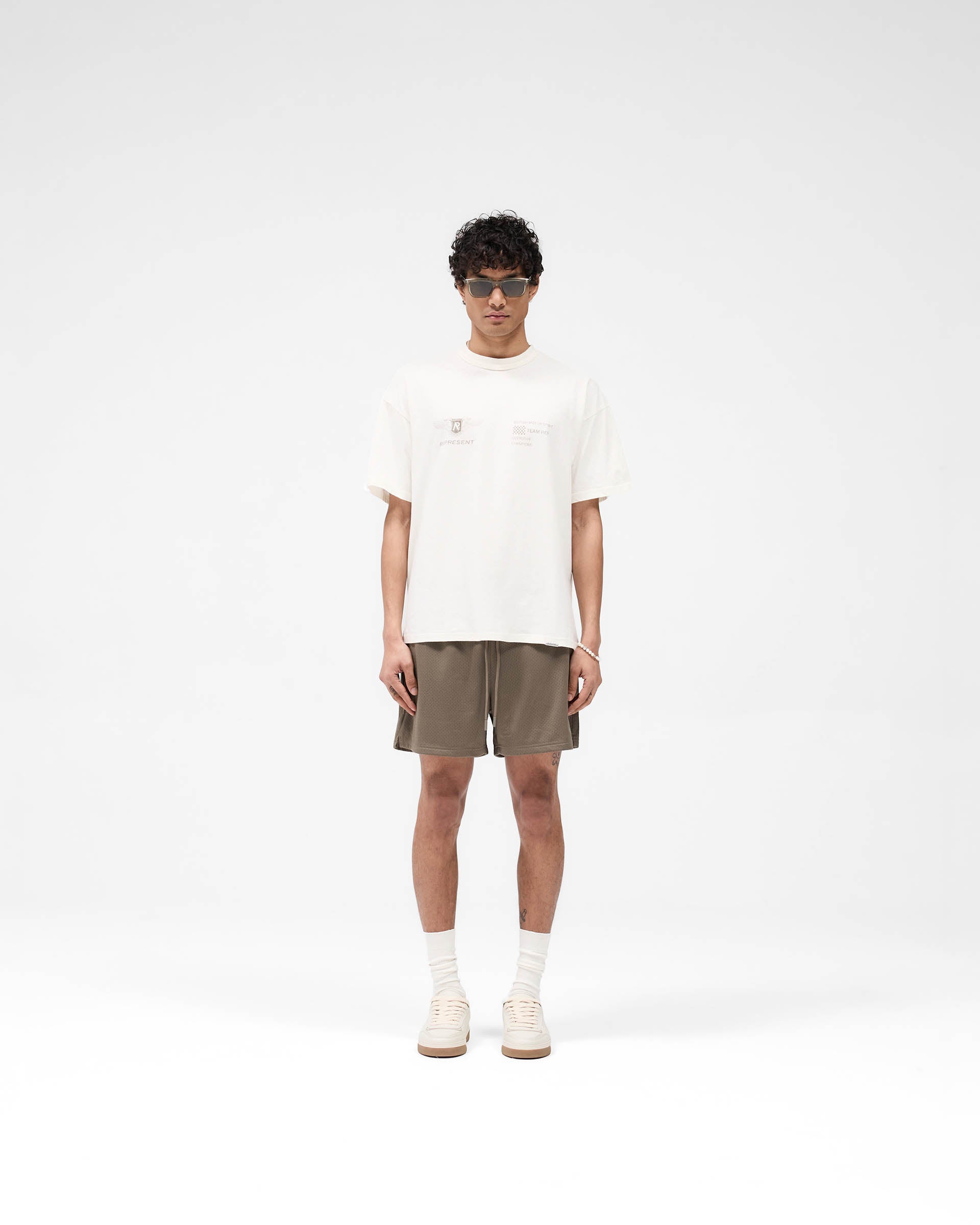 Mesh Short - Stone