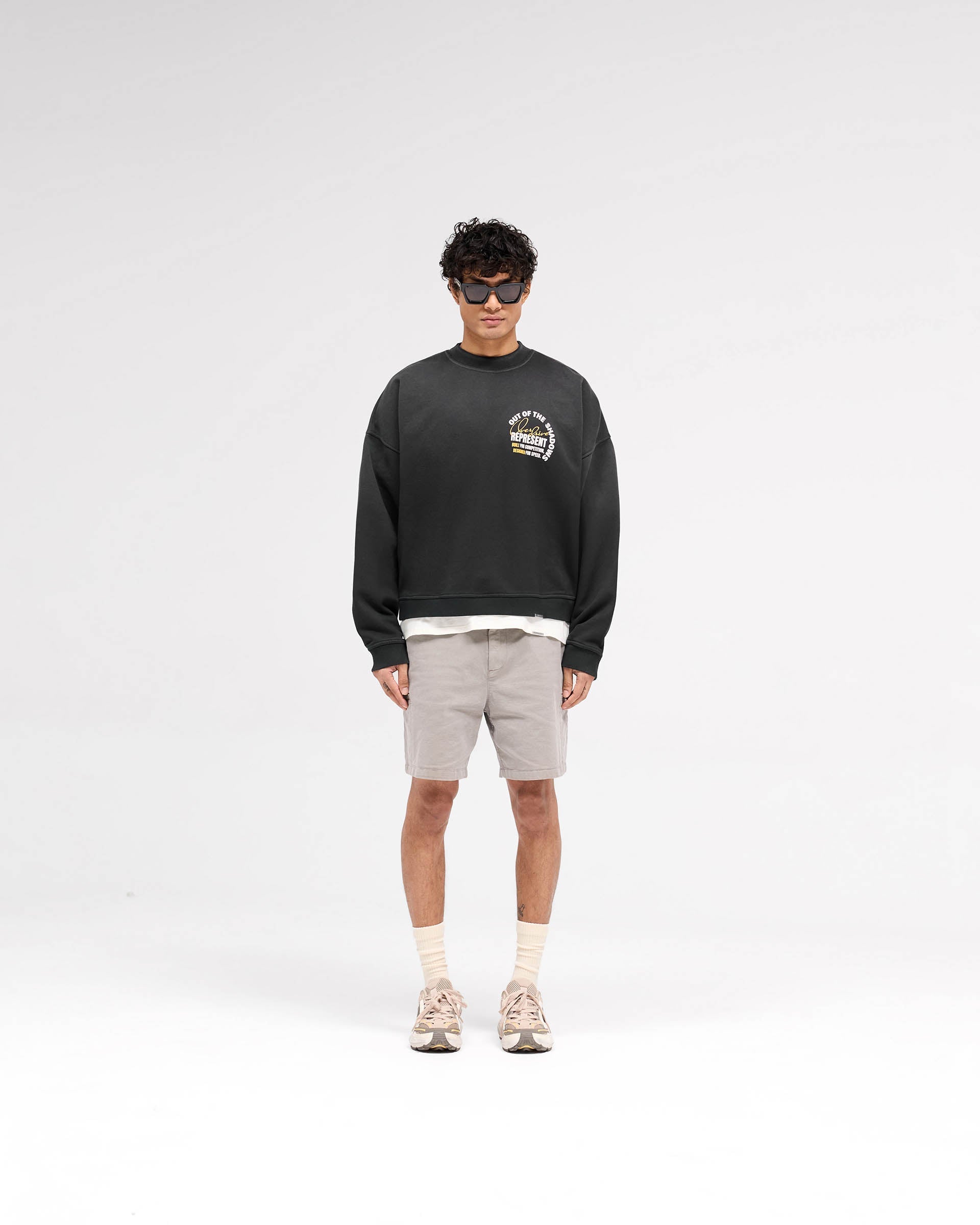 Out Of The Shadows Sweater - Stained Black
