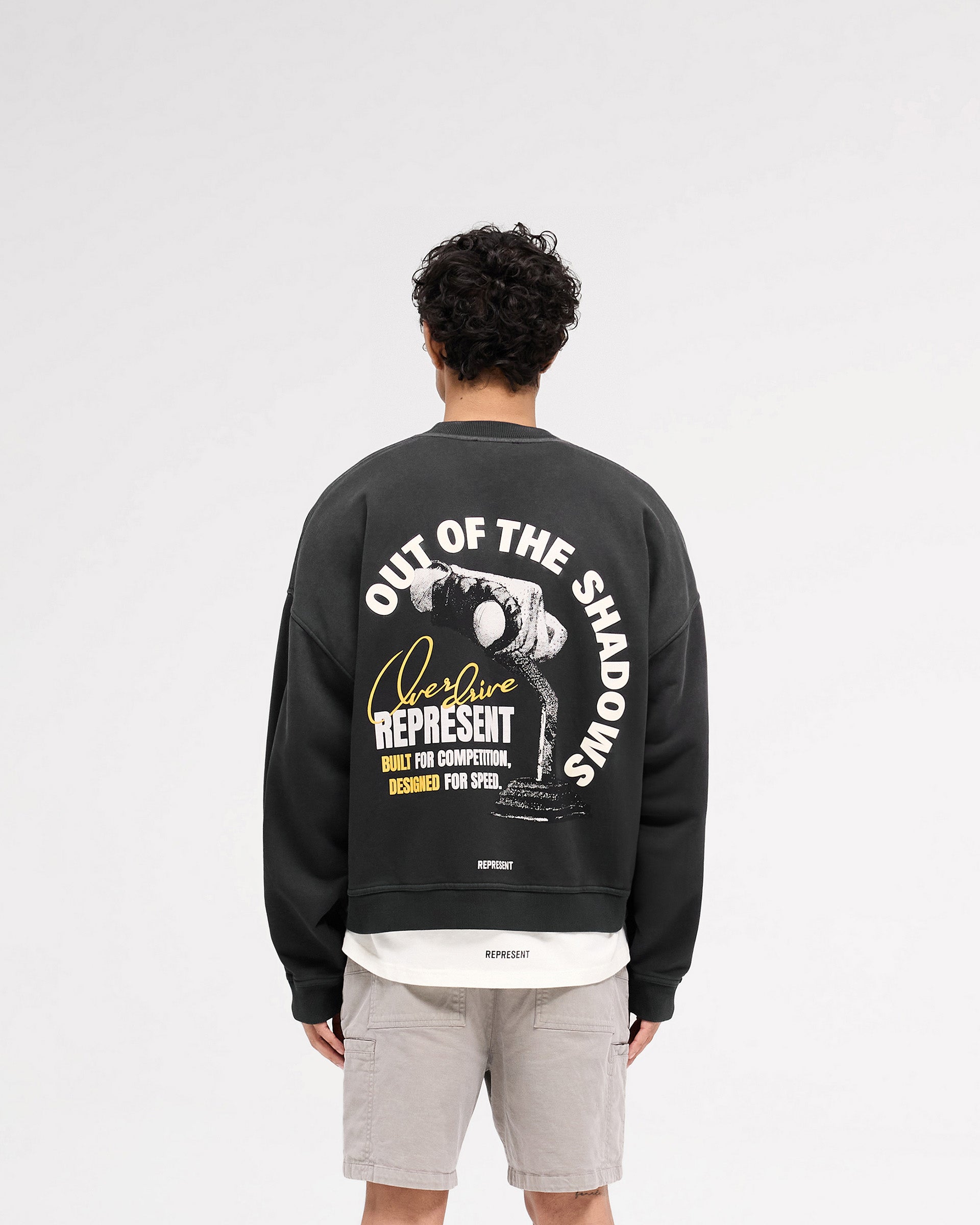 Out Of The Shadows Sweater - Stained Black