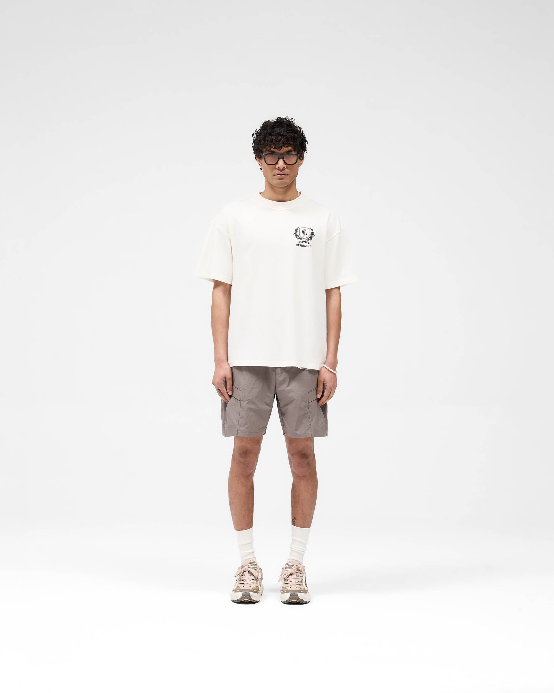 Crest T-Shirt - Flat White