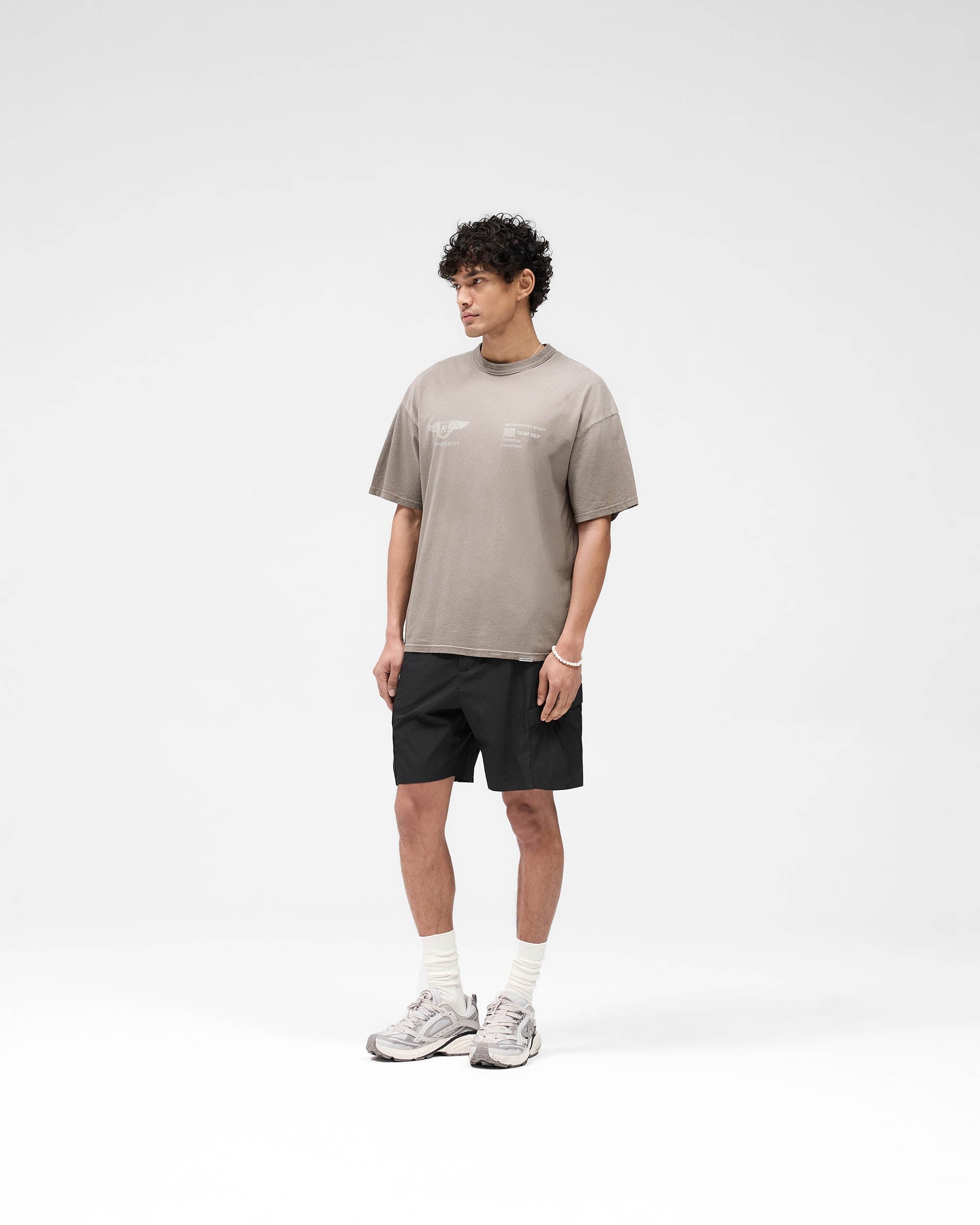 Tech Cargo Short - Jet Black