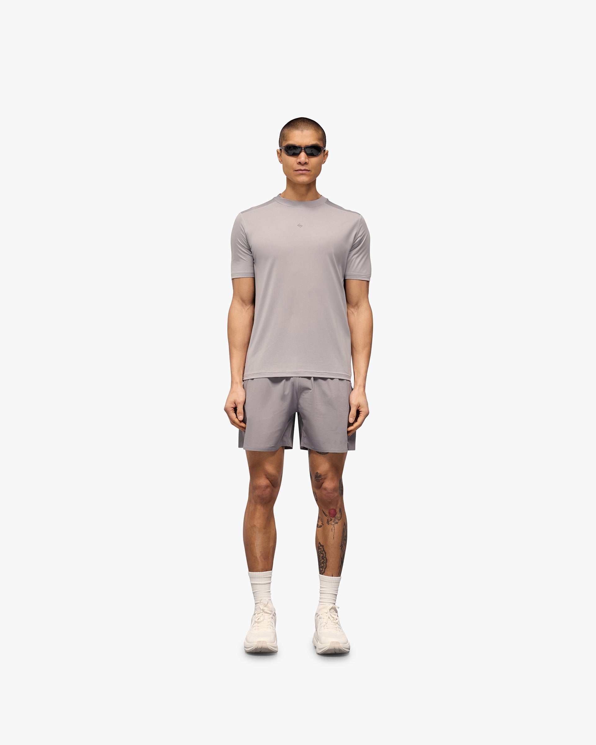247 Contour Run T-Shirt - Titanium