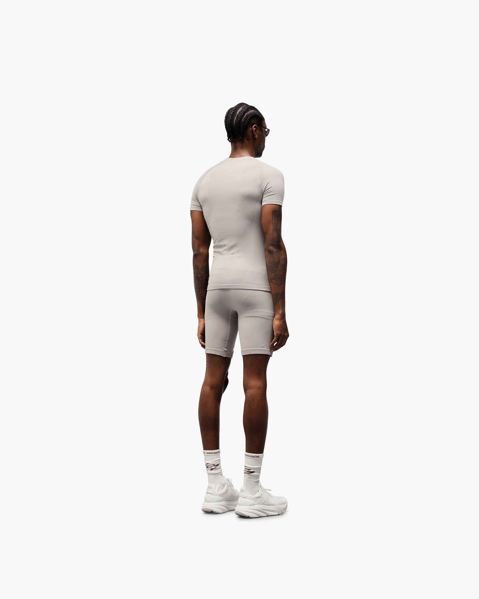 247 DNA Seamless Shorts - Titanium
