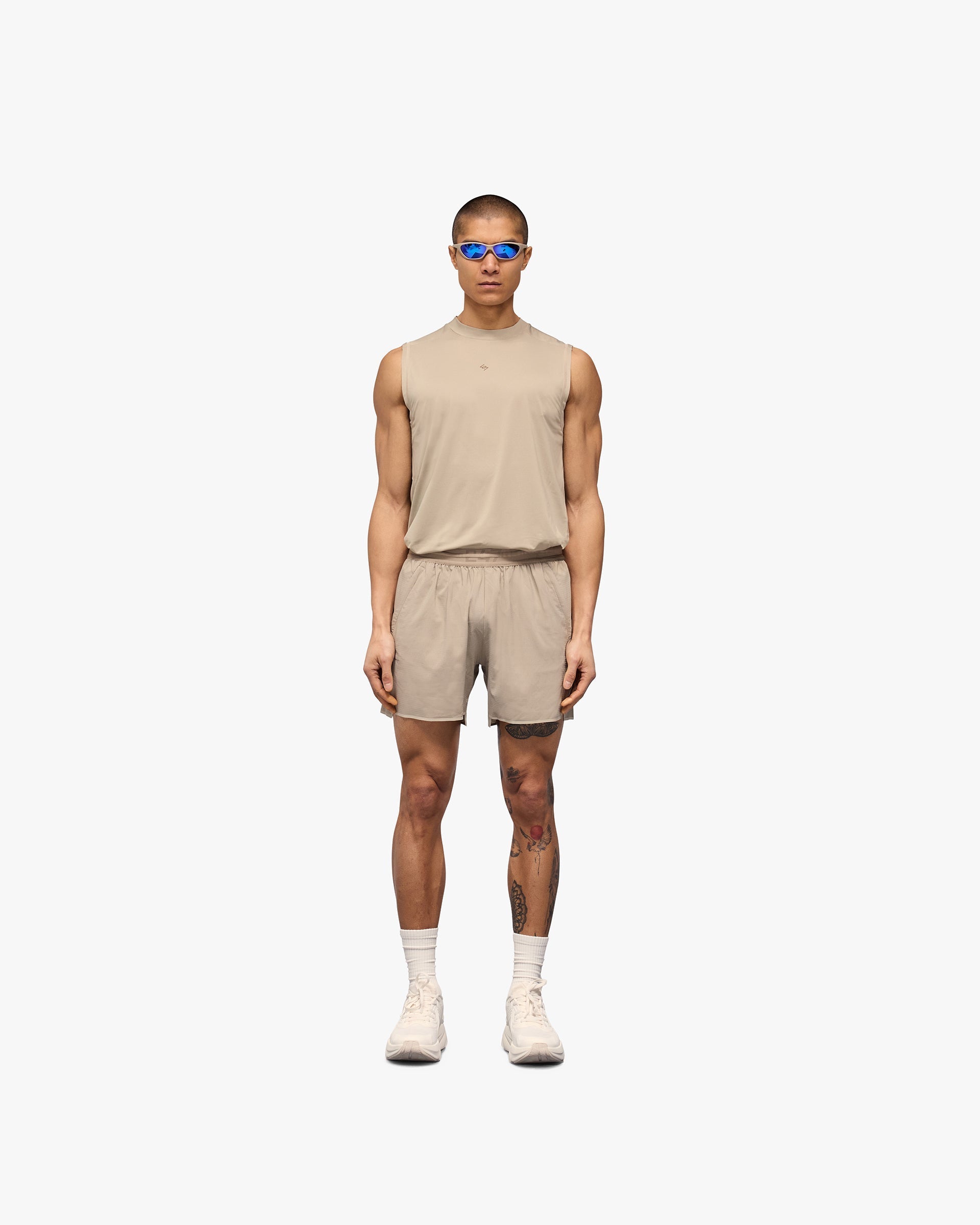 Team 247 Aero Shorts - Pebble