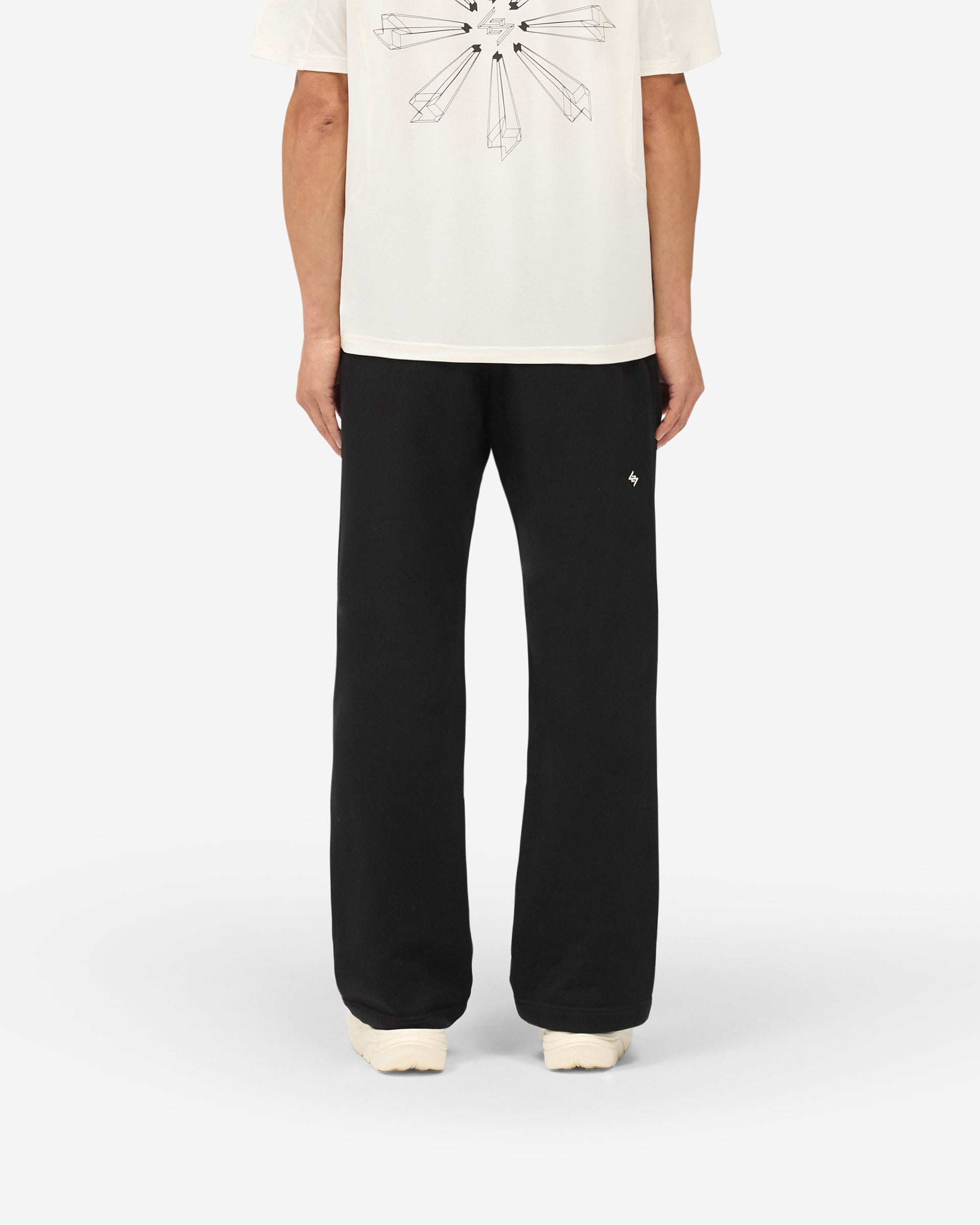 247 Straight Leg Jogger - Jet Black