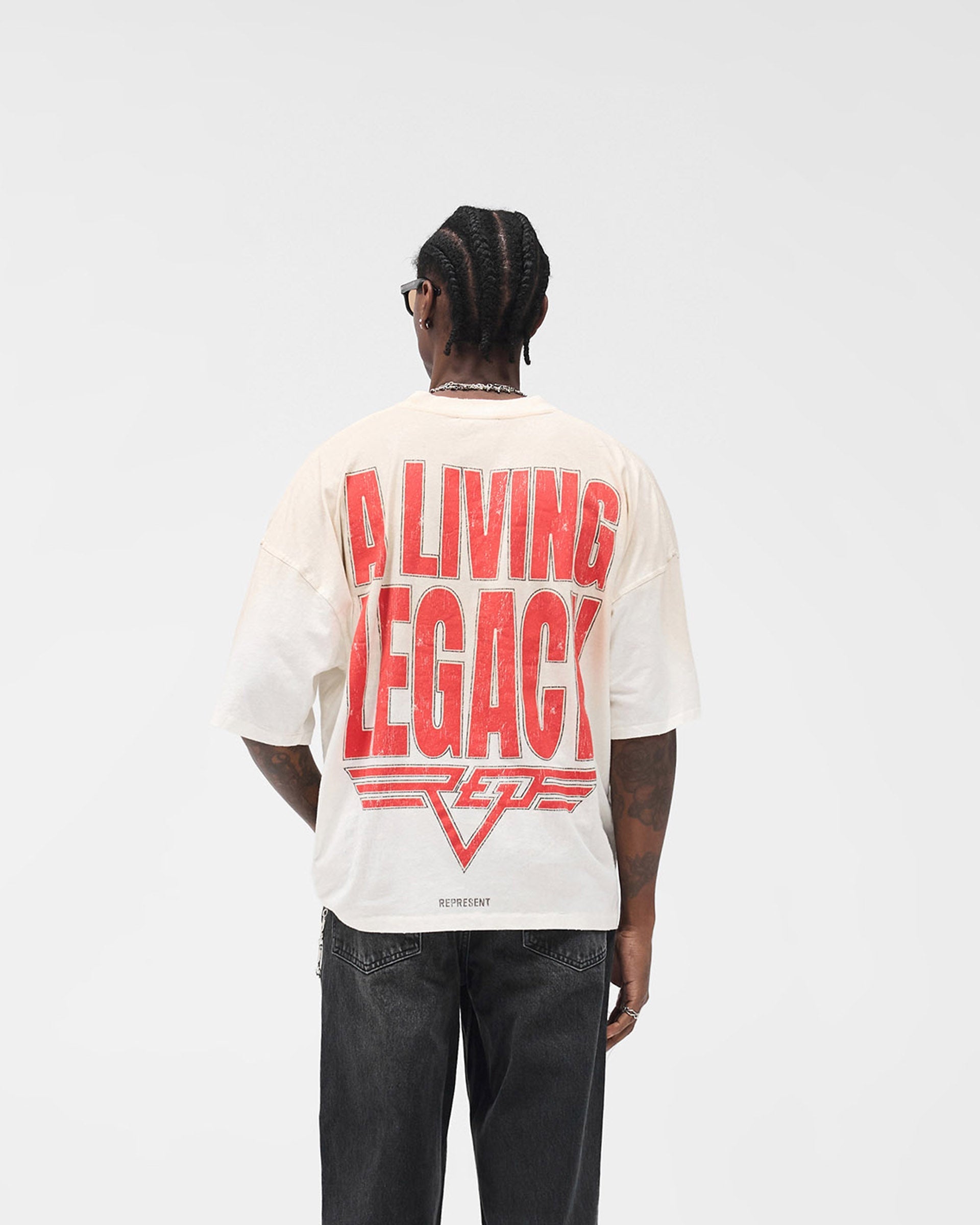 Reversible Living Legacy Tour T-Shirt - Flat White