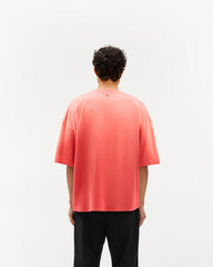 Initial Boxy T-Shirt - Vintage Red