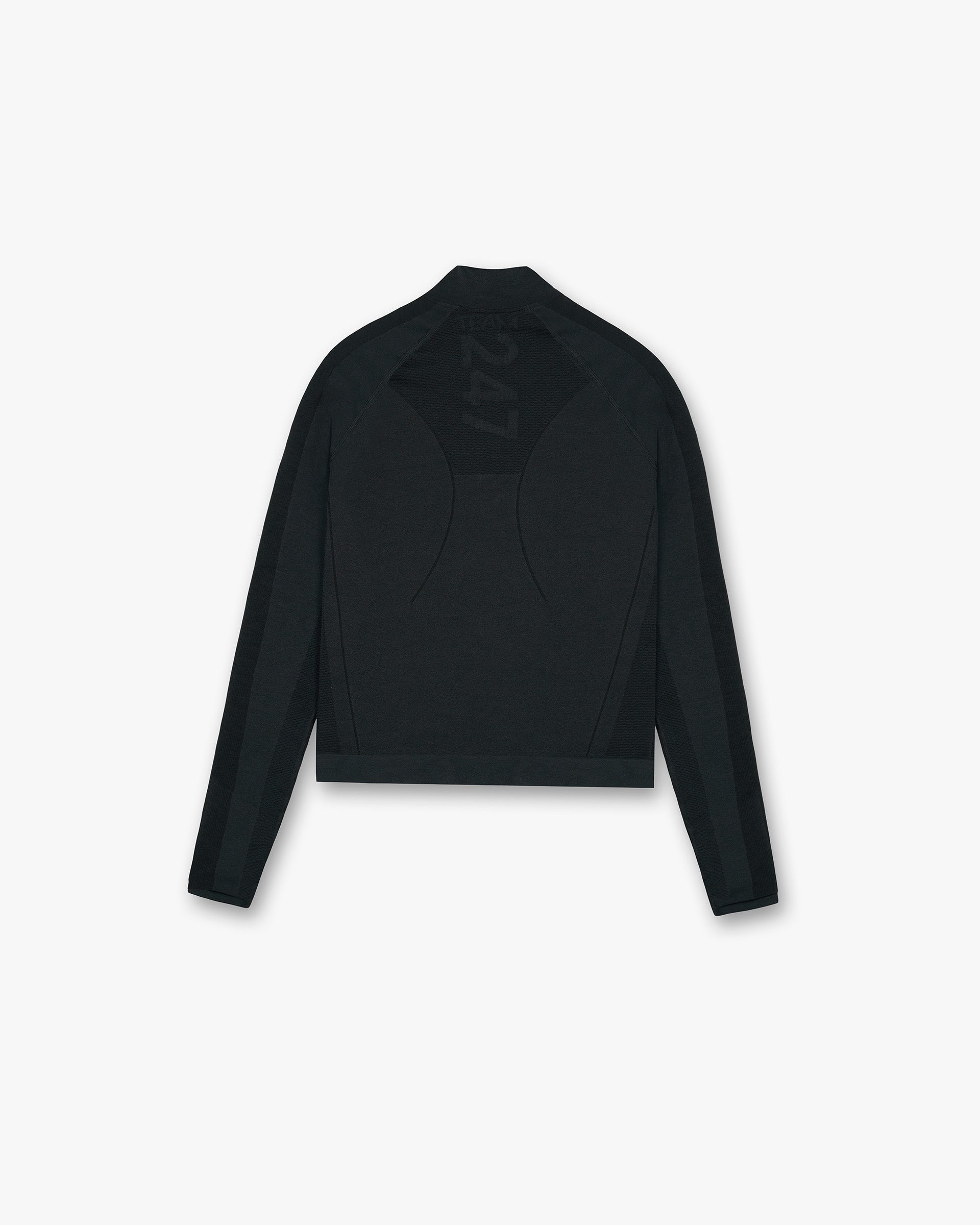 247 Sculpt Seamless Quarter Zip Jacket - Black