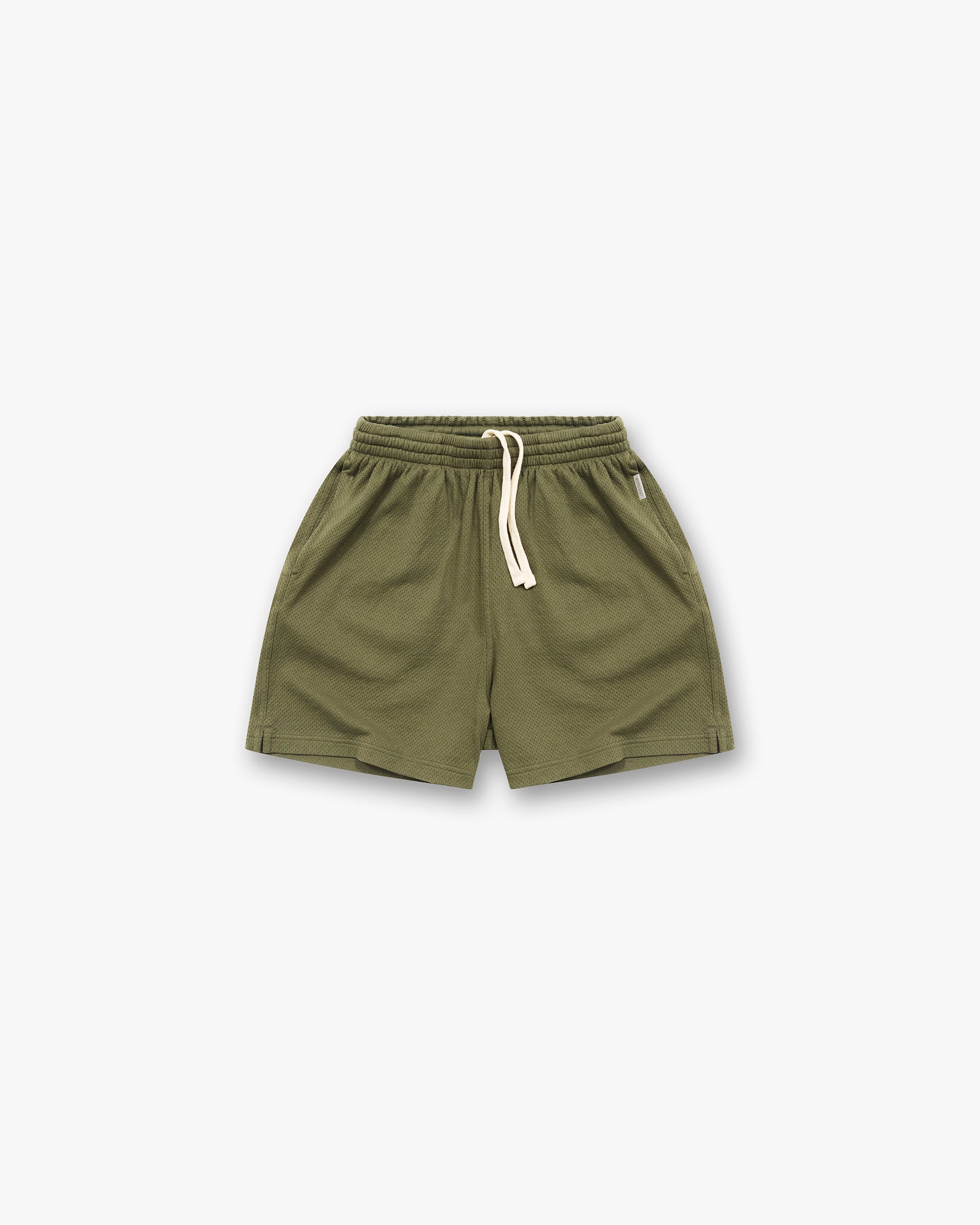 Initial Mesh Shorts - Army Green