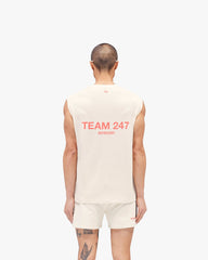 Team 247 Oversized Tank - Cream