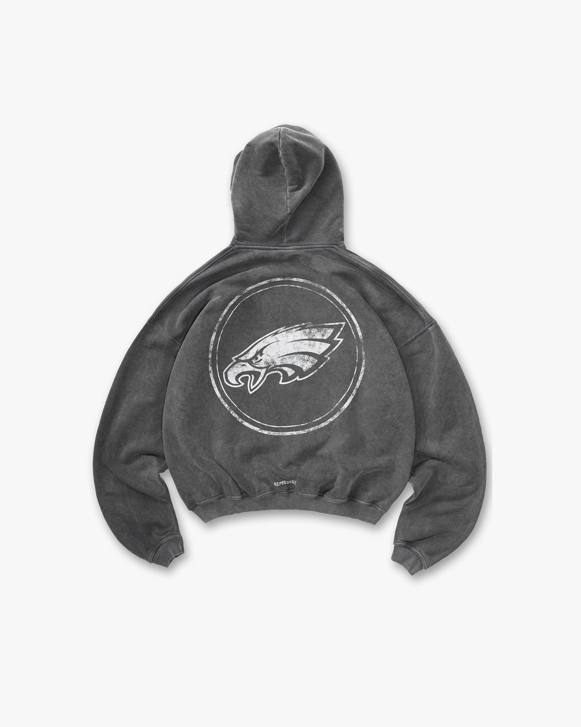 Philadelphia Eagles x Represent Hoodie - Vintage Grey