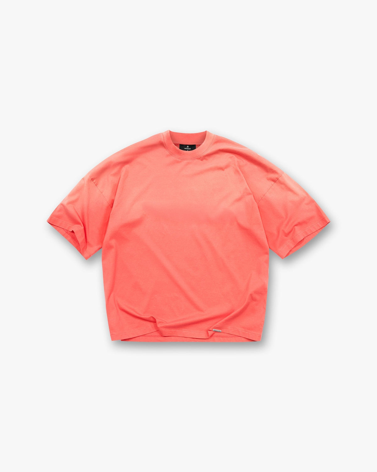 Initial Boxy T-Shirt - Vintage Red