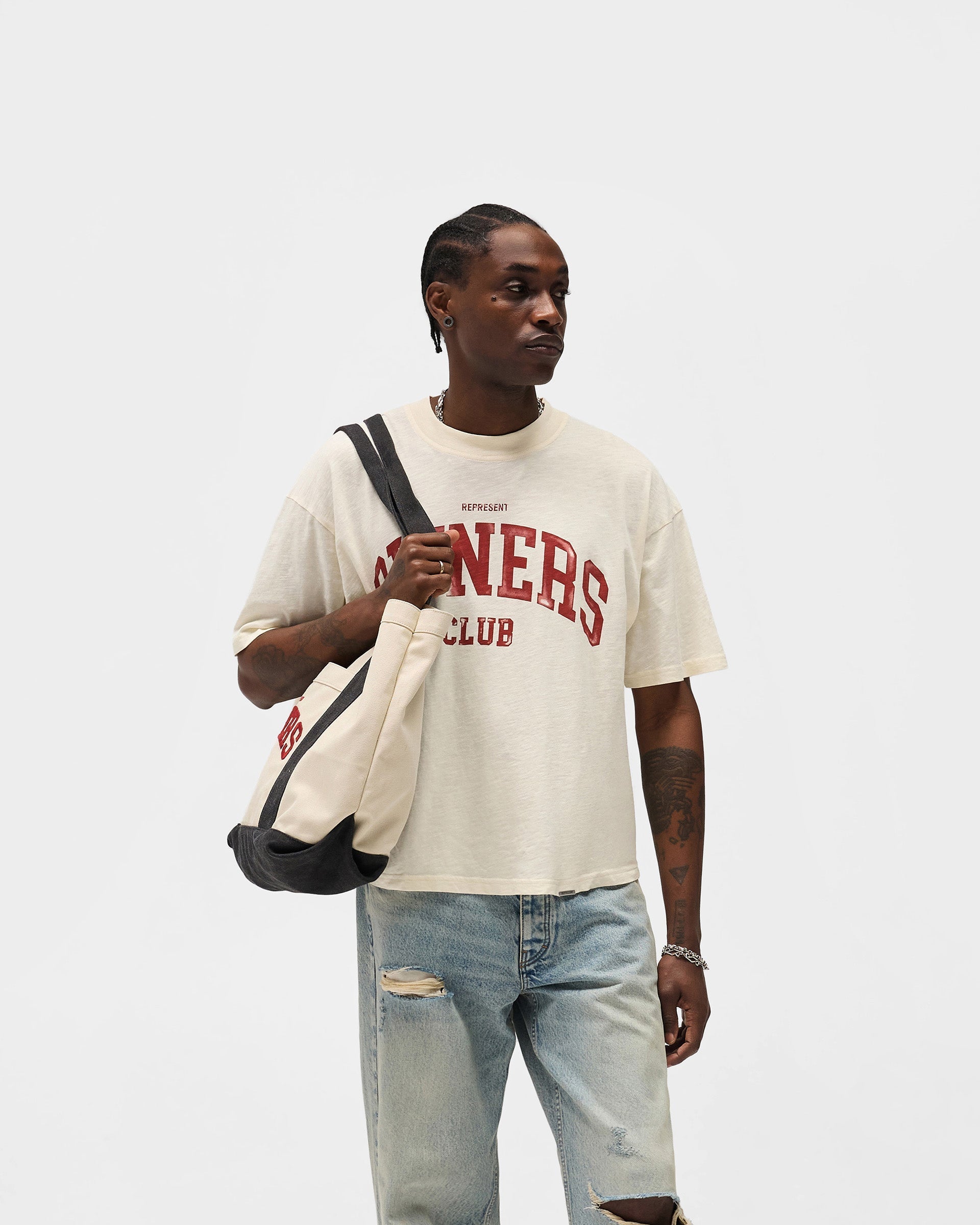 Represent Owners Club T-Shirt - Buttercream