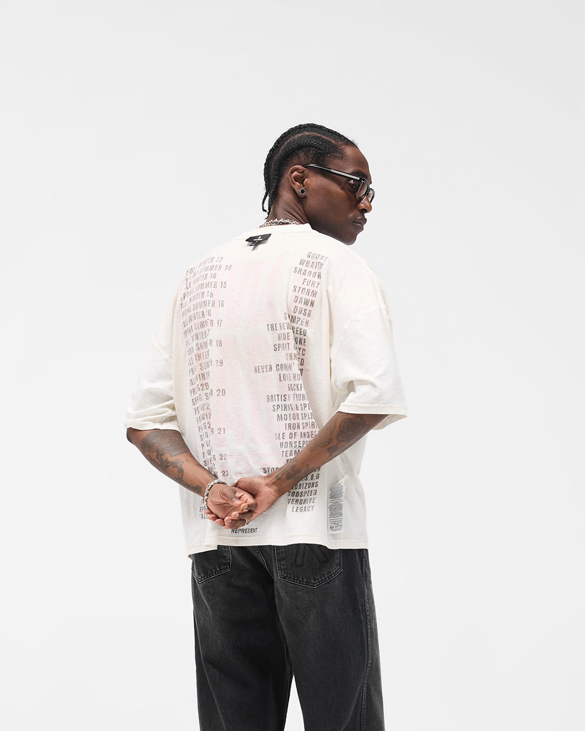 Reversible Living Legacy Tour T-Shirt - Flat White