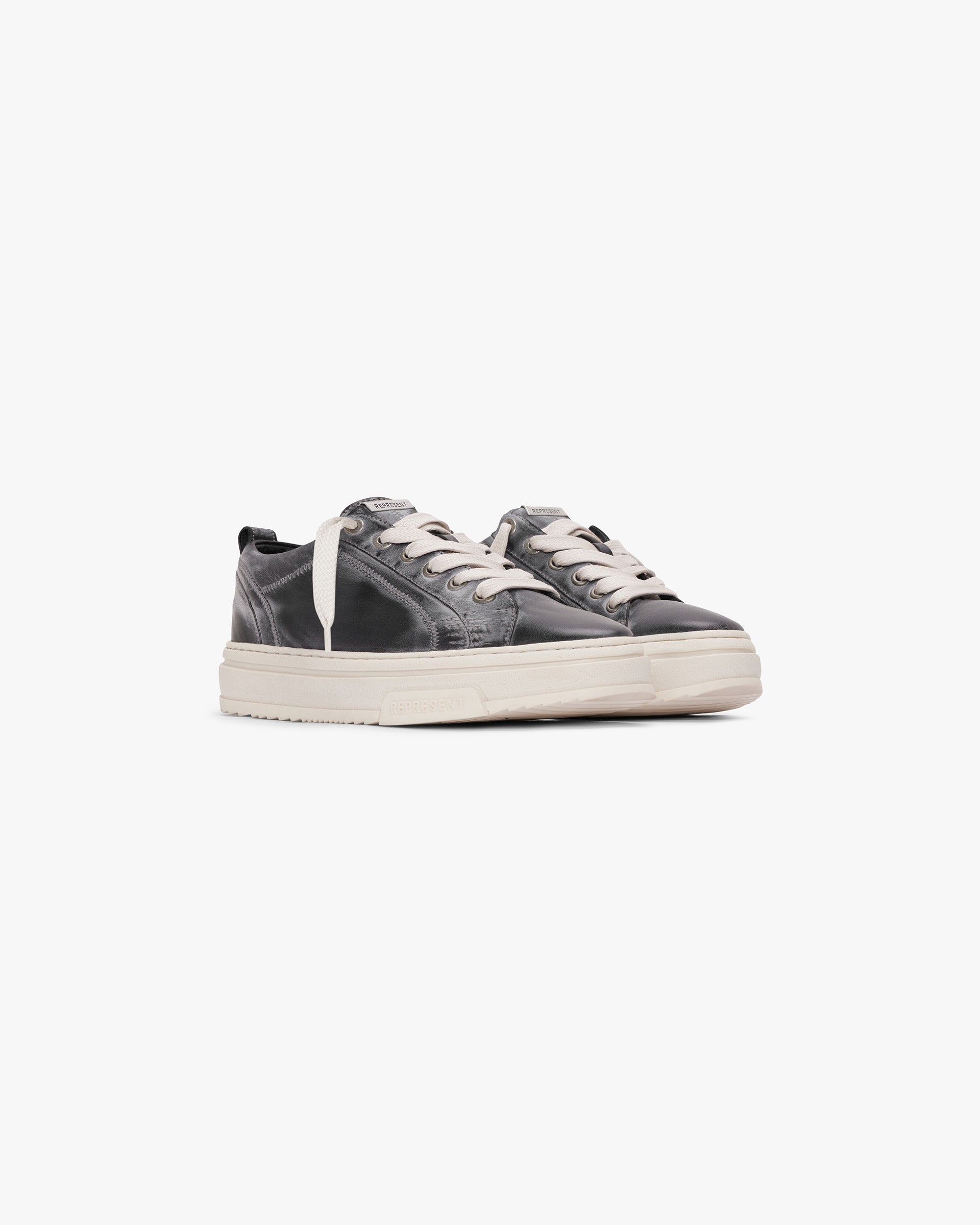 HTN Low Distressed - Off Black