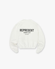 Represent Owners Club Sweater - Flat White