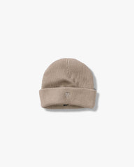 Rib Knit Beanie - Dark Taupe