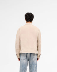 Overdrive Suede Jacket - Beige