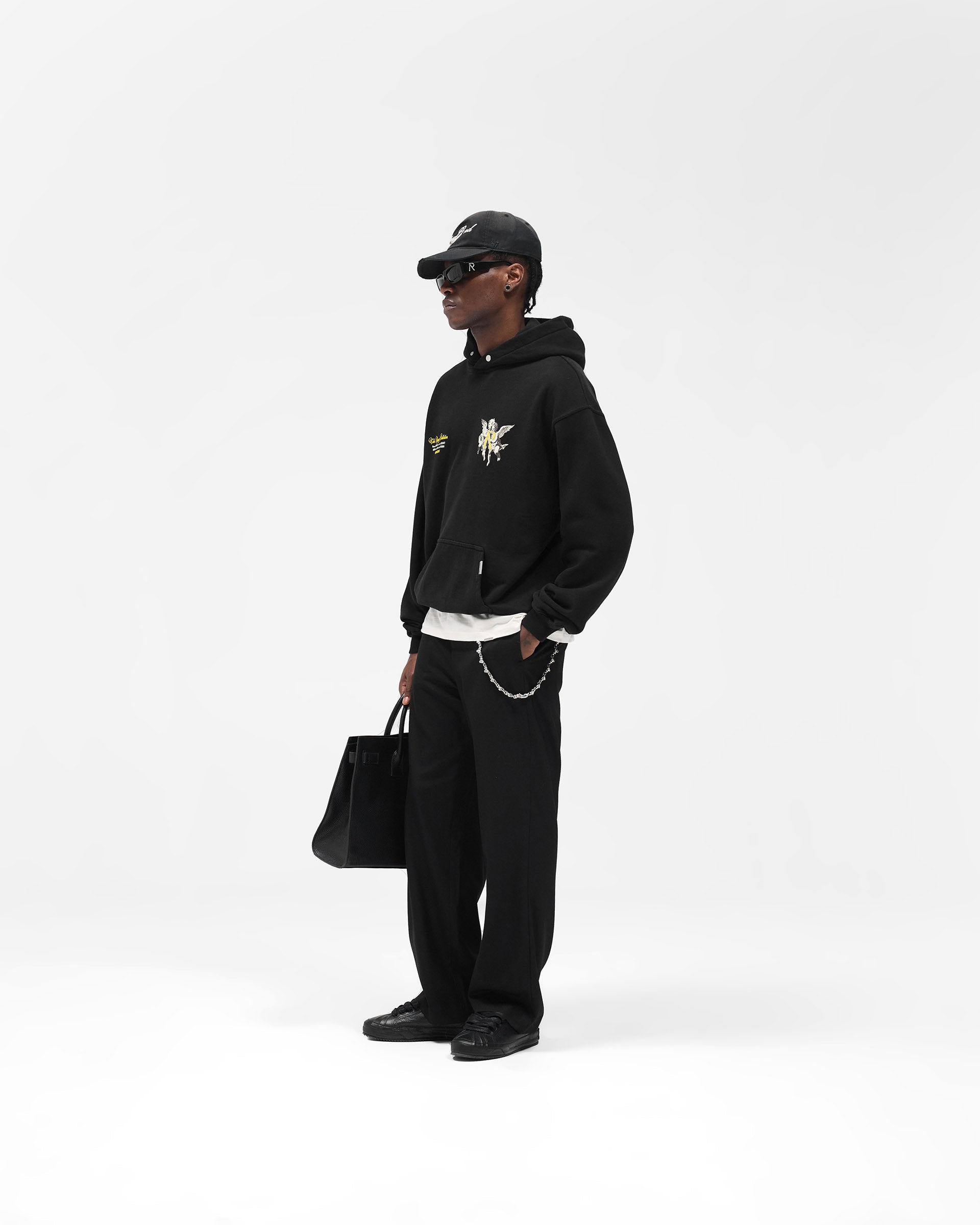 Legacy Cherubs Hoodie - Jet Black