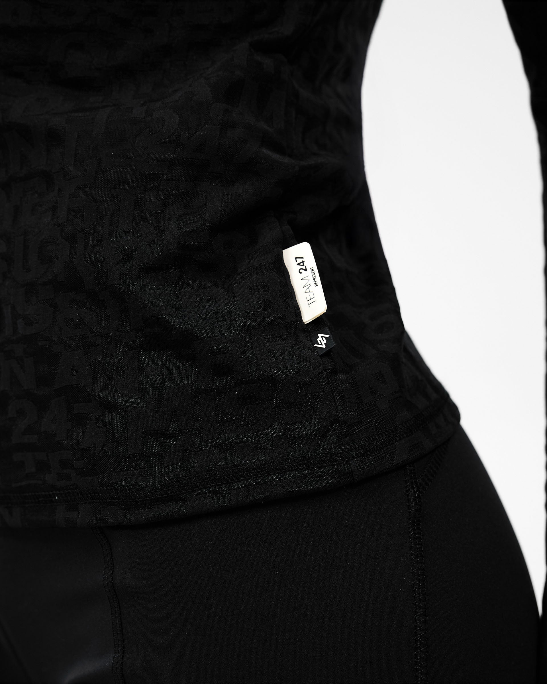 247 Performance Burnout Long Sleeve - Black