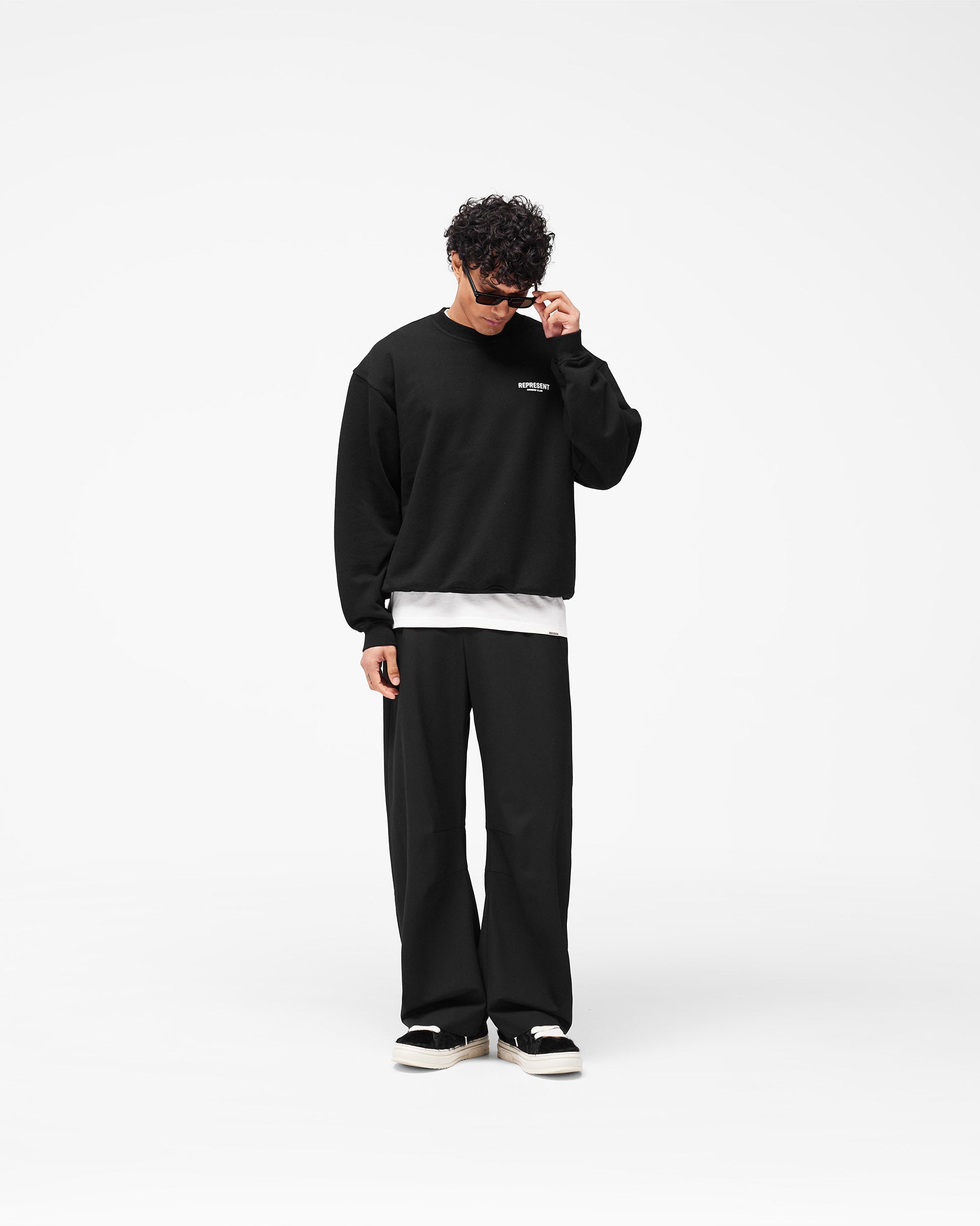 Represent Owners Club Sweater - Black