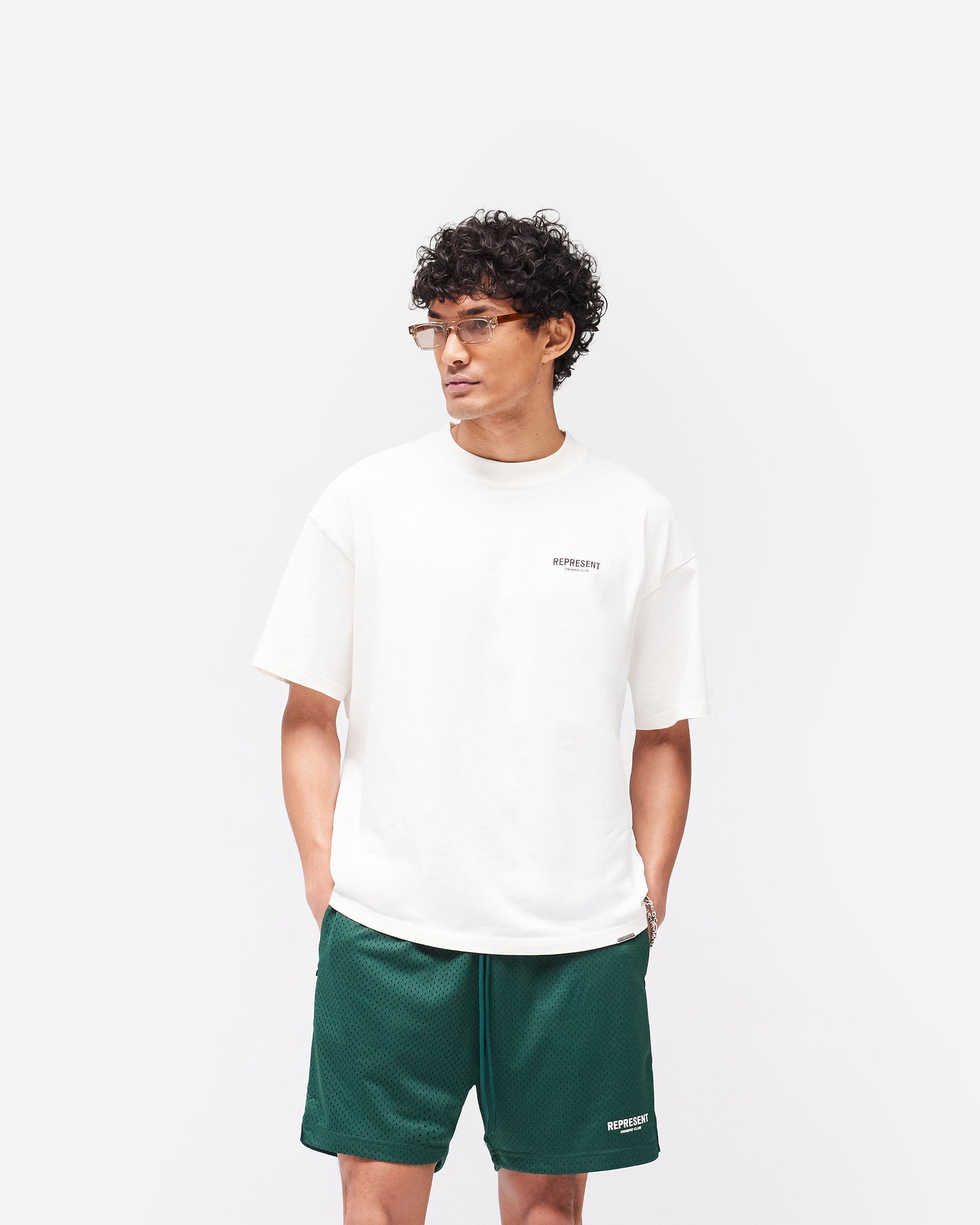 Represent Owners Club T-Shirt - Flat White
