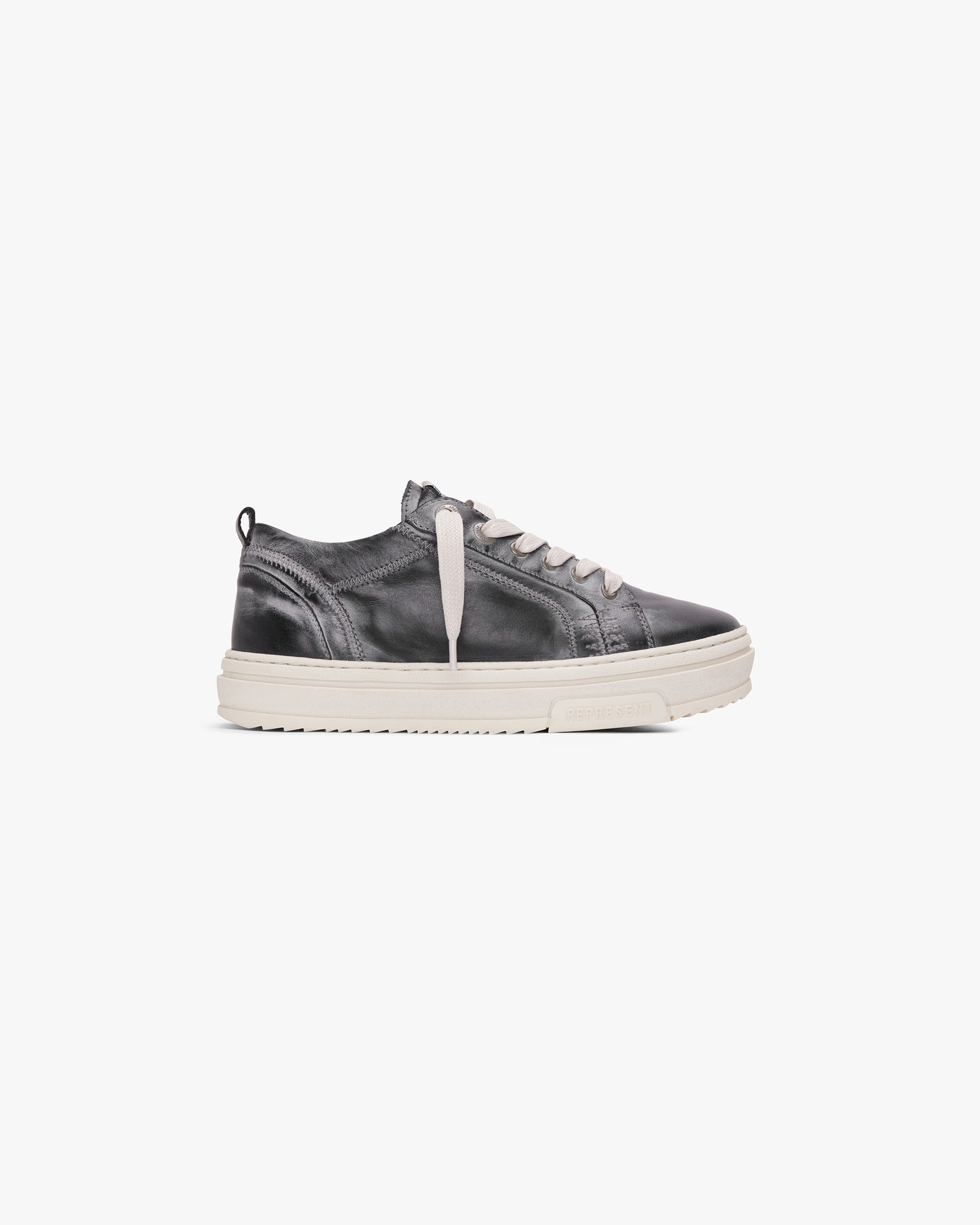 HTN Low Distressed - Off Black