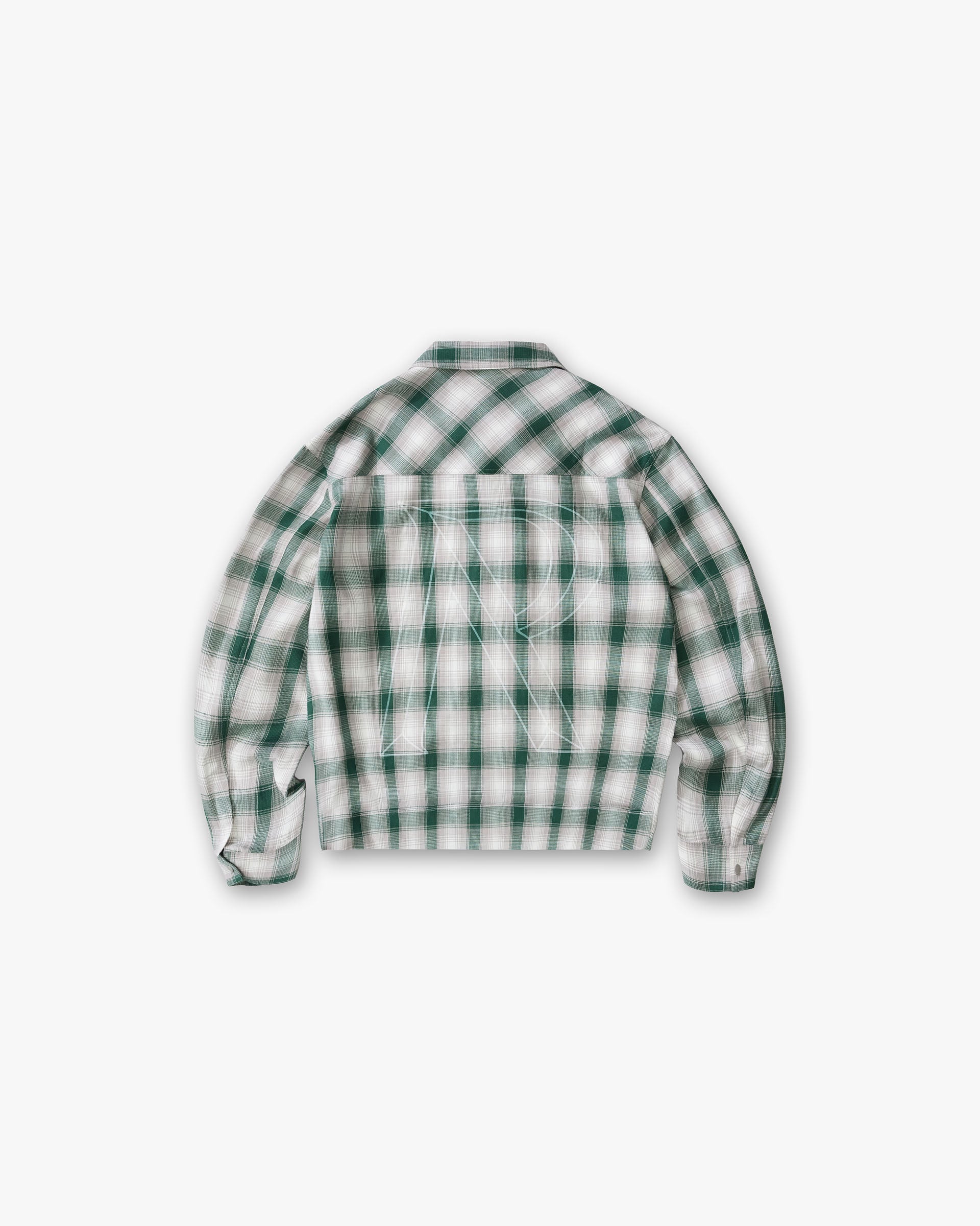 Waffle Flannel - Dark Green