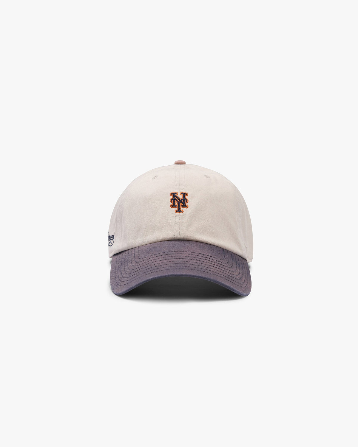 Represent X 47 Mini New York Mets Cap - Off White Navy