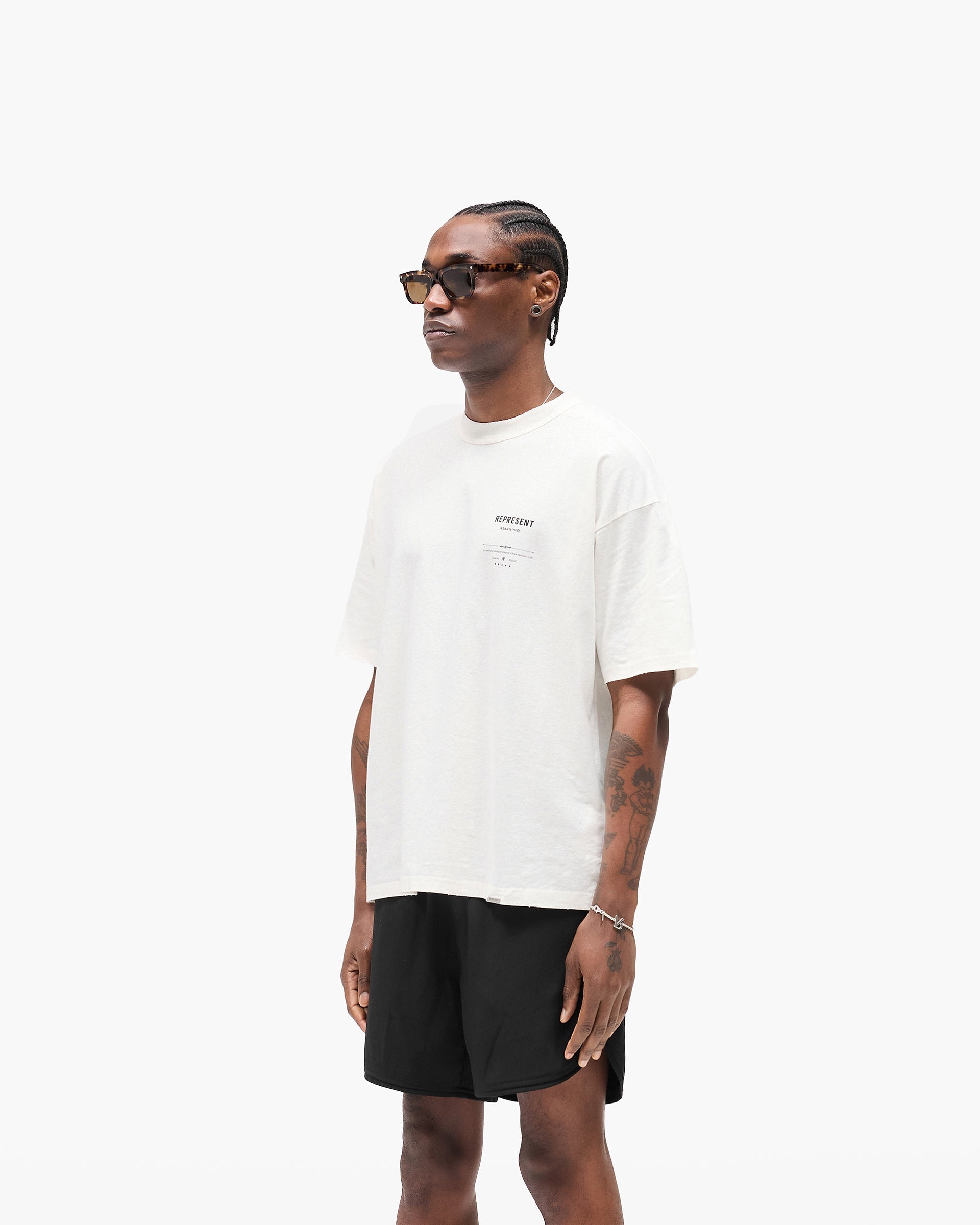 Revere Manor T-Shirt - Aged White