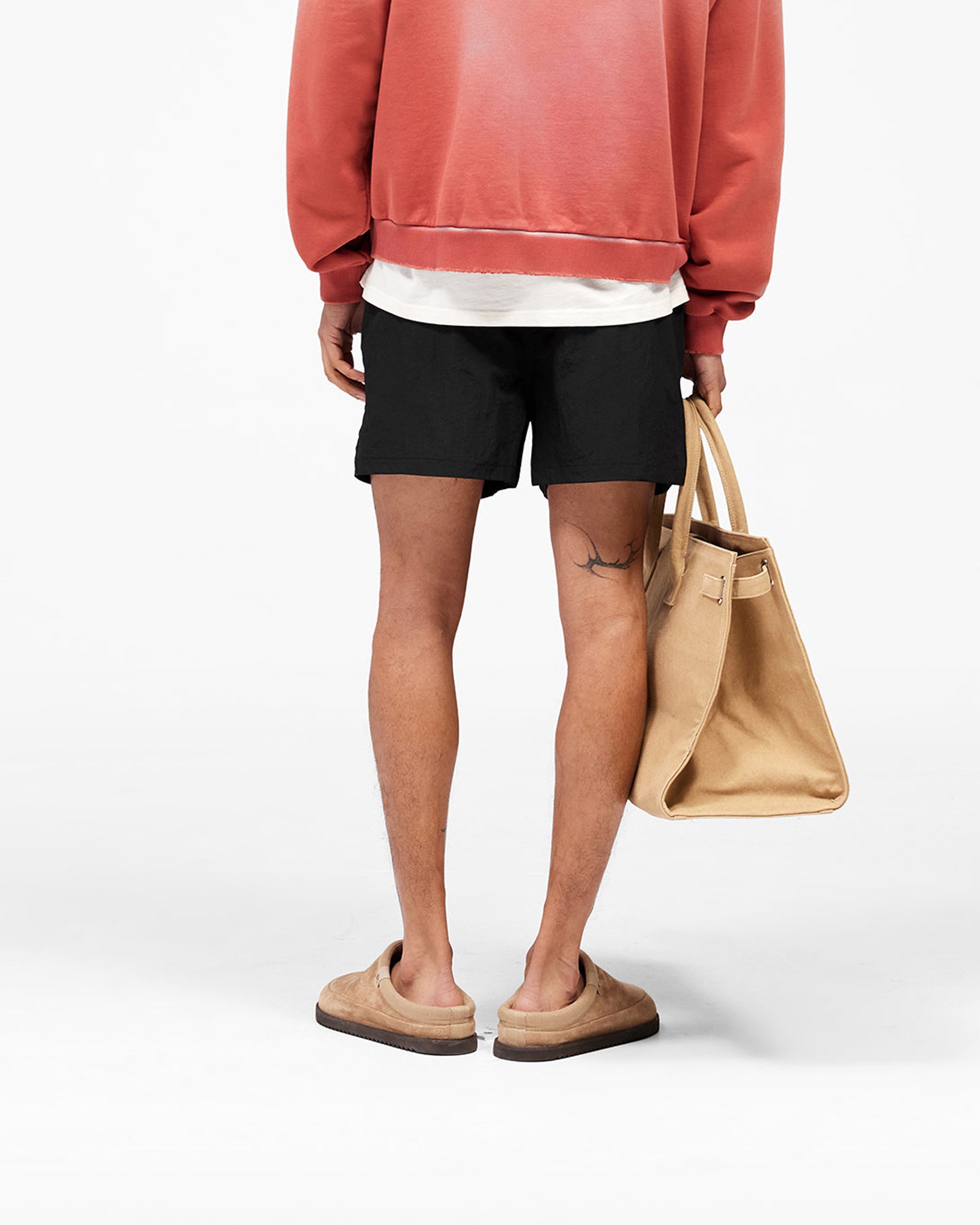 Represent Swim Short - Jet Black