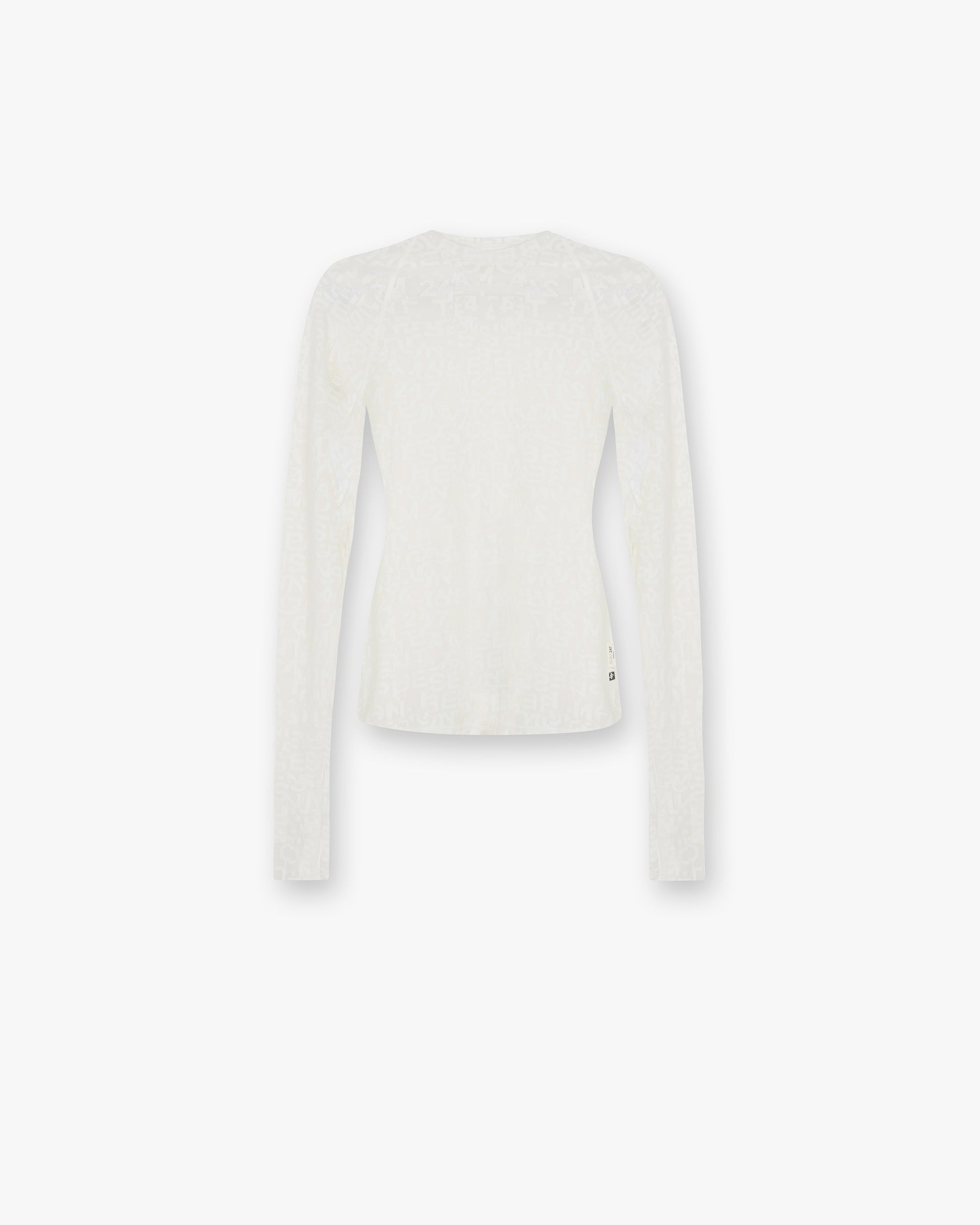 247 Performance Burnout Long Sleeve - Off White