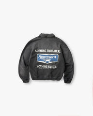 Nothing Faster Quarter Zip Sweatshirt - Stained Black