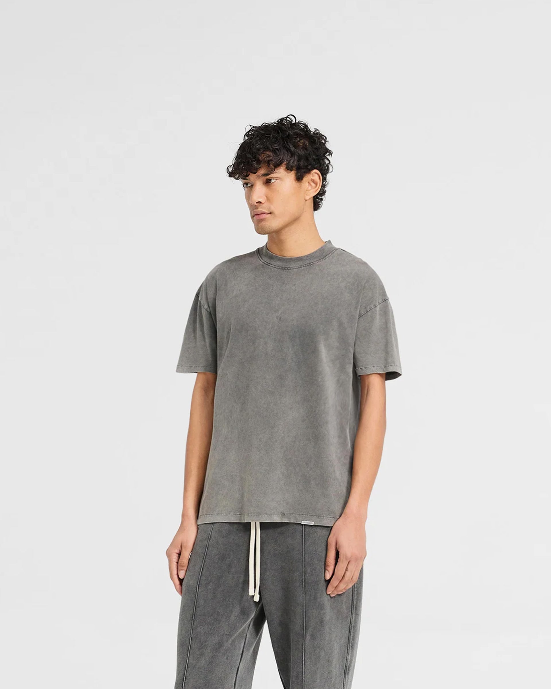 Initial T-Shirt - Vintage Grey