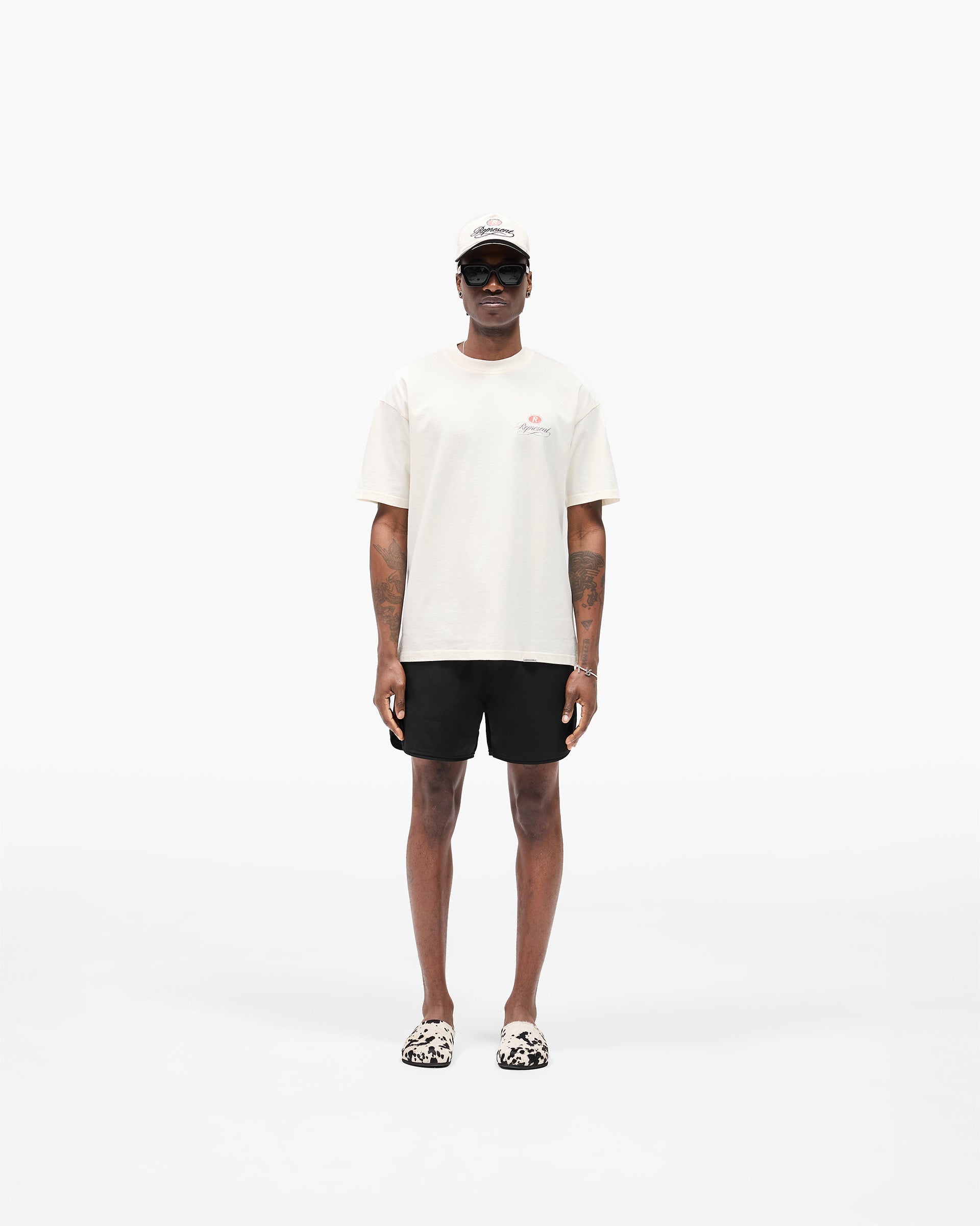Grand Vintage Hand Drawn T-Shirt - Aged White