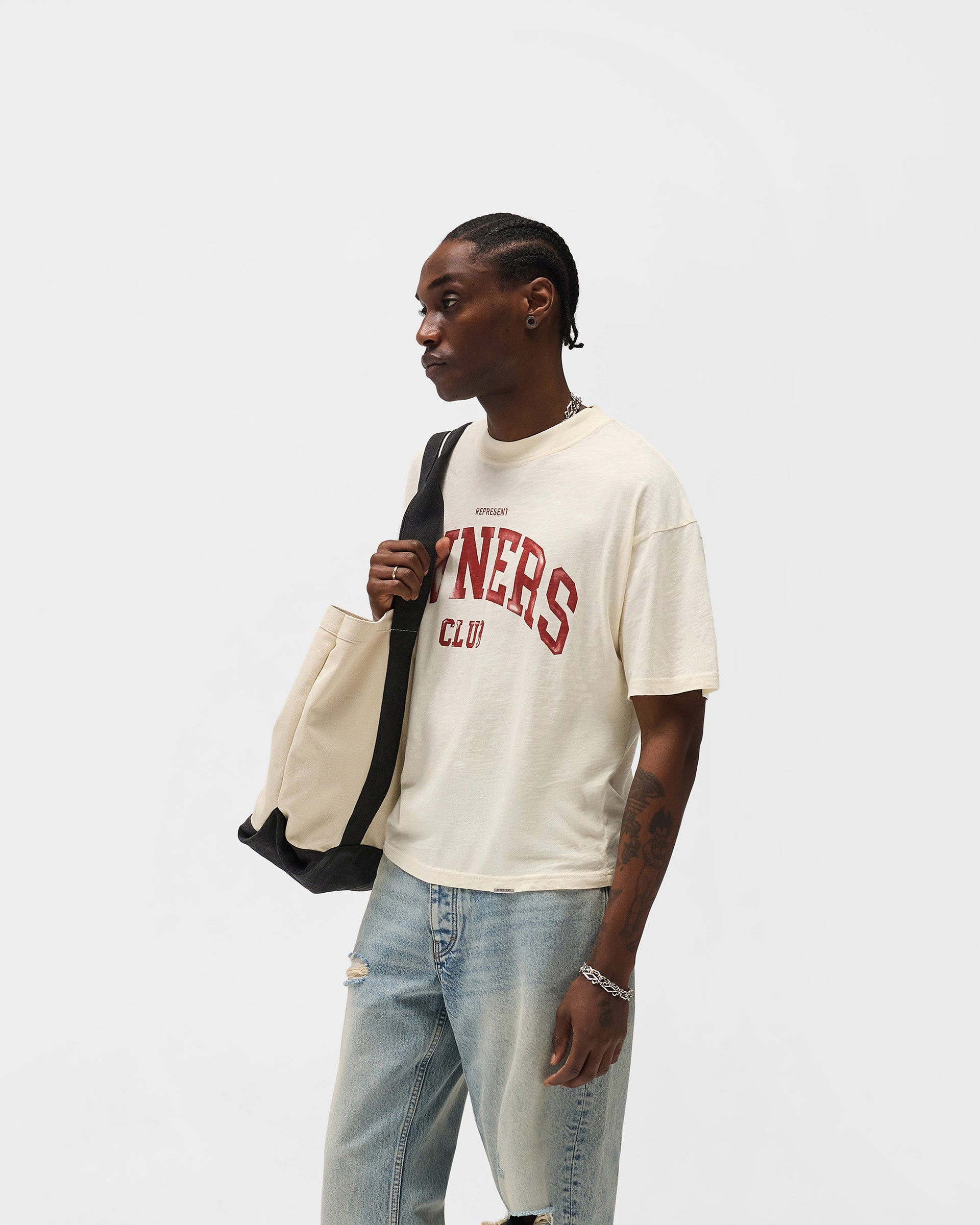 Represent Owners Club T-Shirt - Buttercream